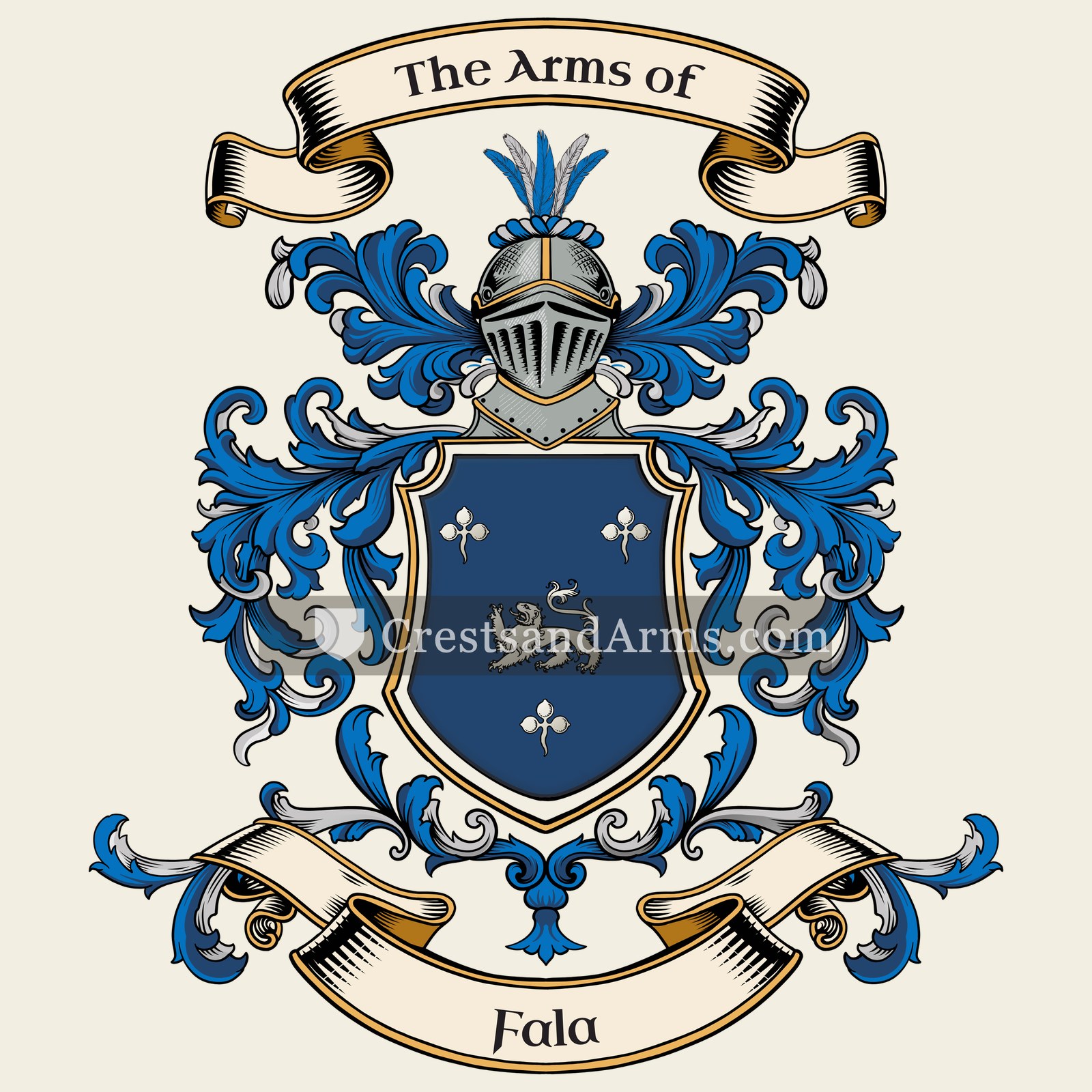 The Fala coat of arms