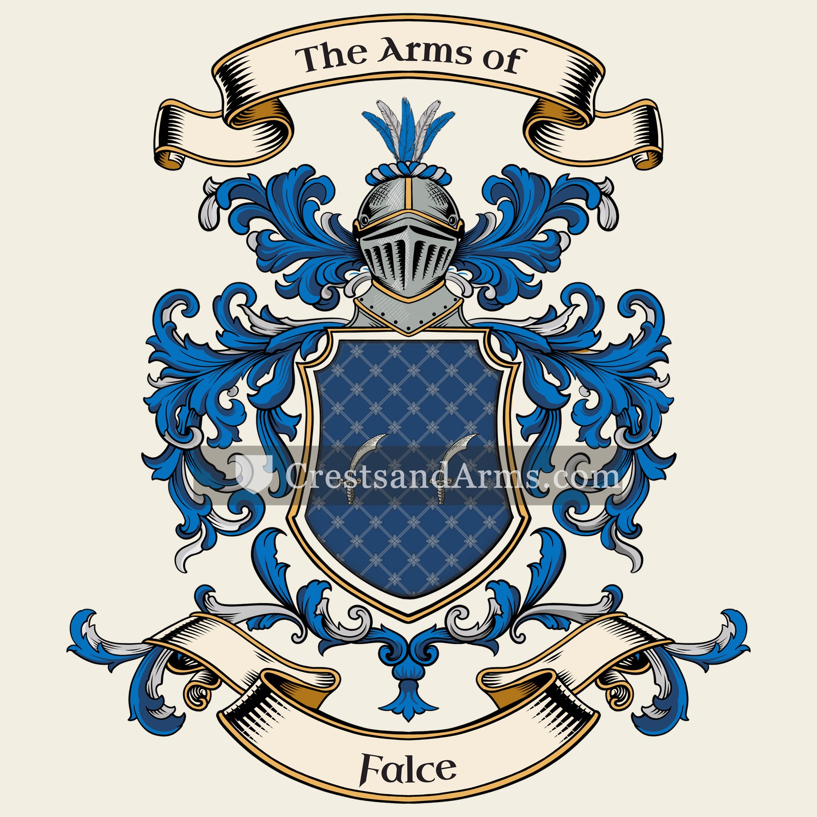 The Falce coat of arms