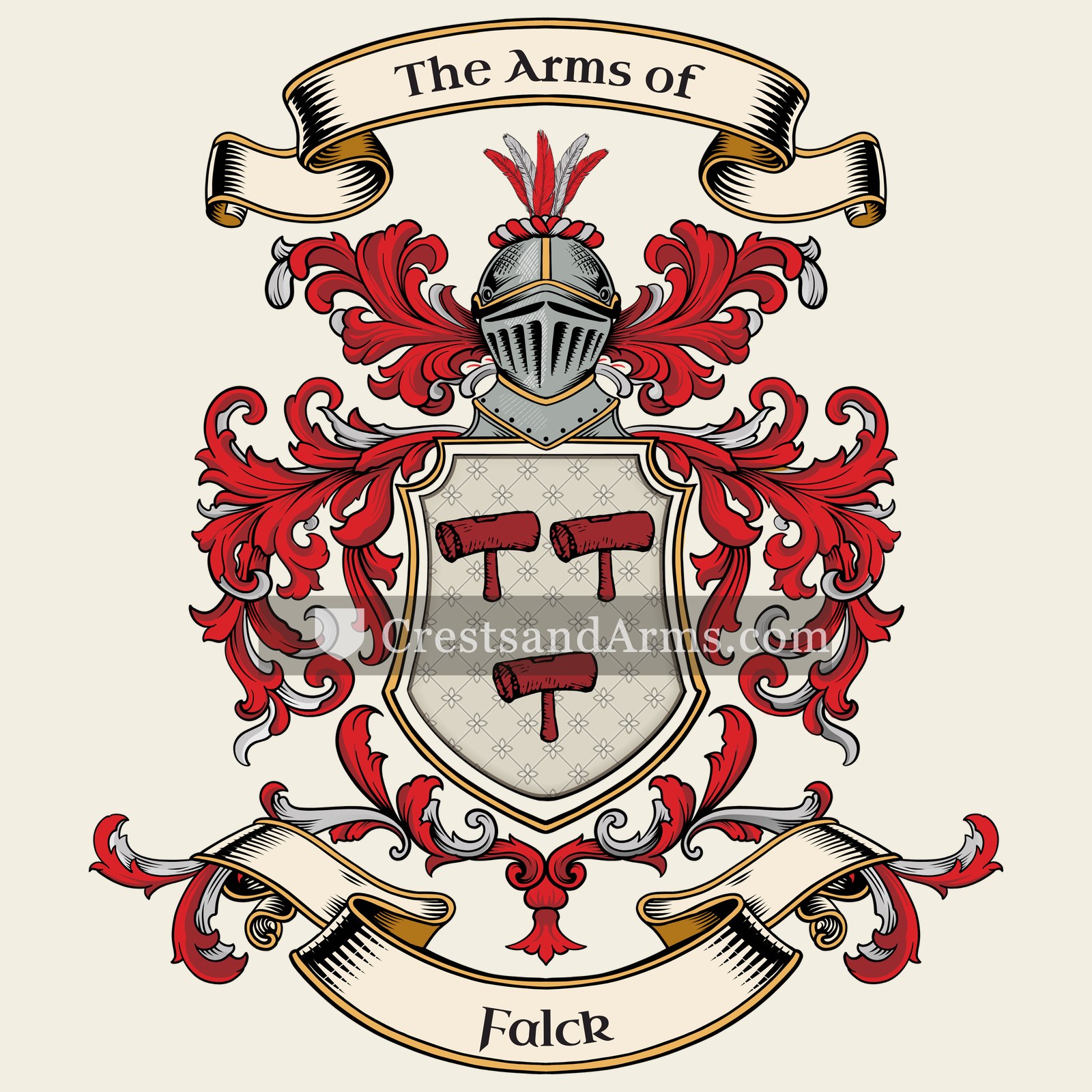 The Falck coat of arms