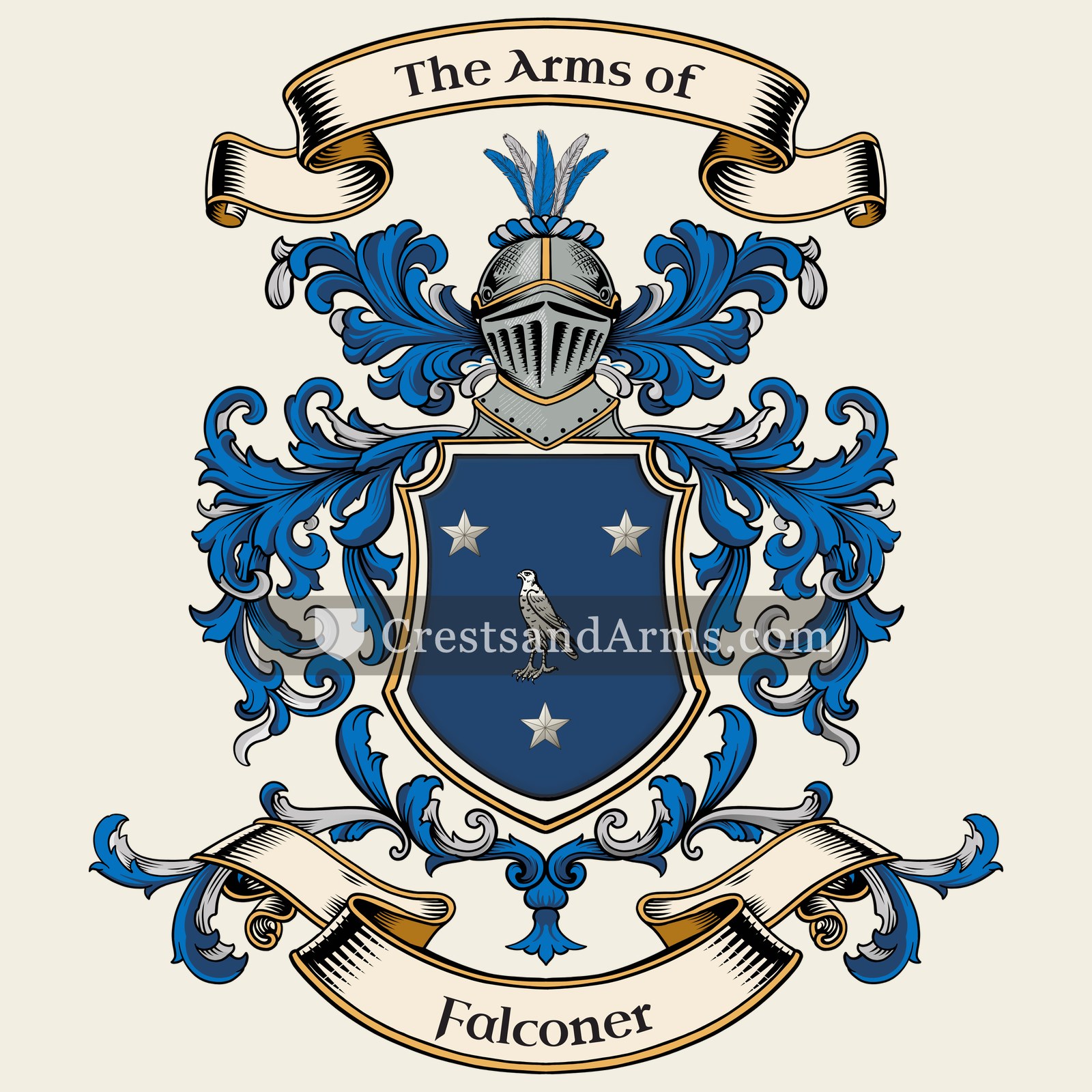 The Falconer coat of arms