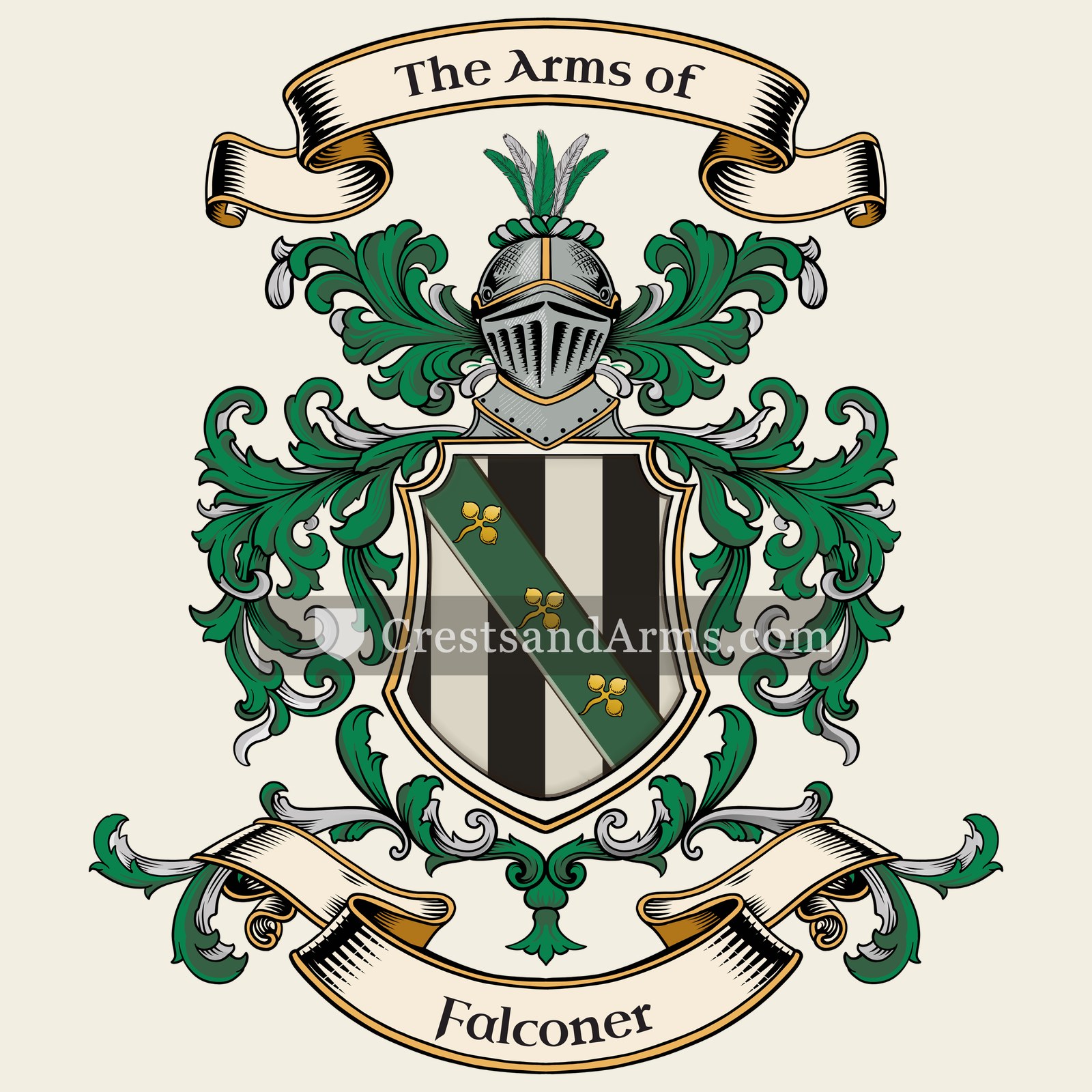 The Falconer coat of arms