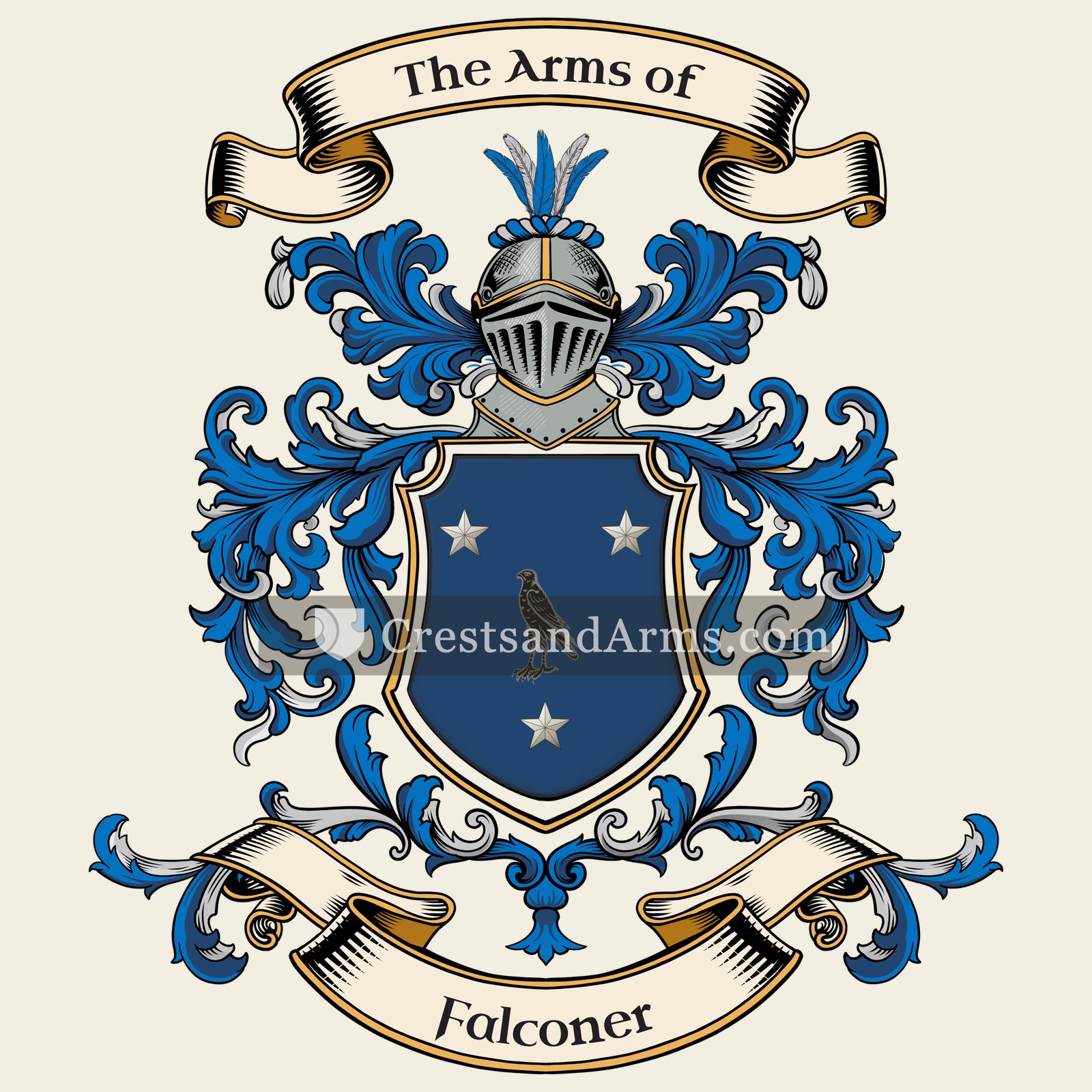 The Falconer coat of arms