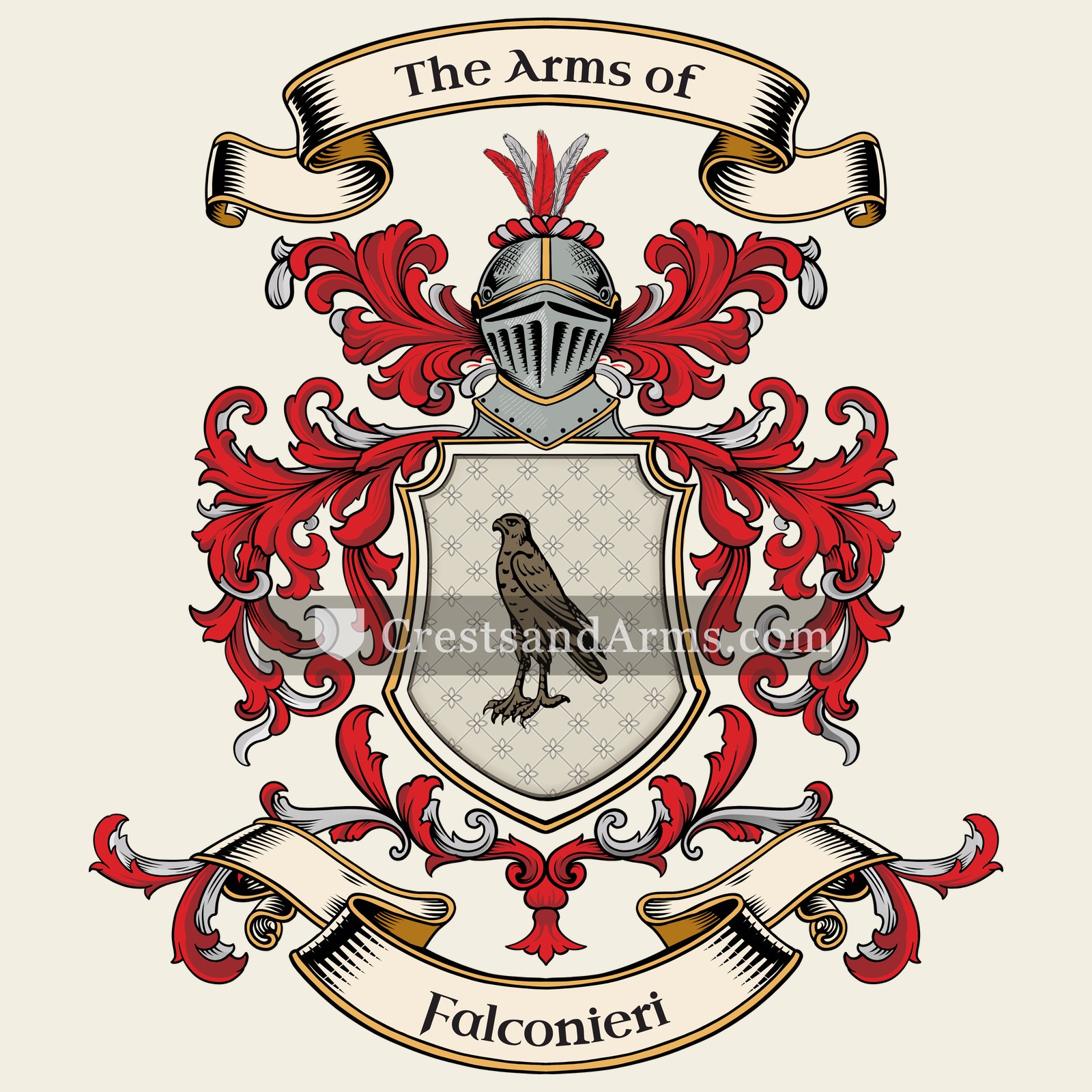 The Falconieri coat of arms
