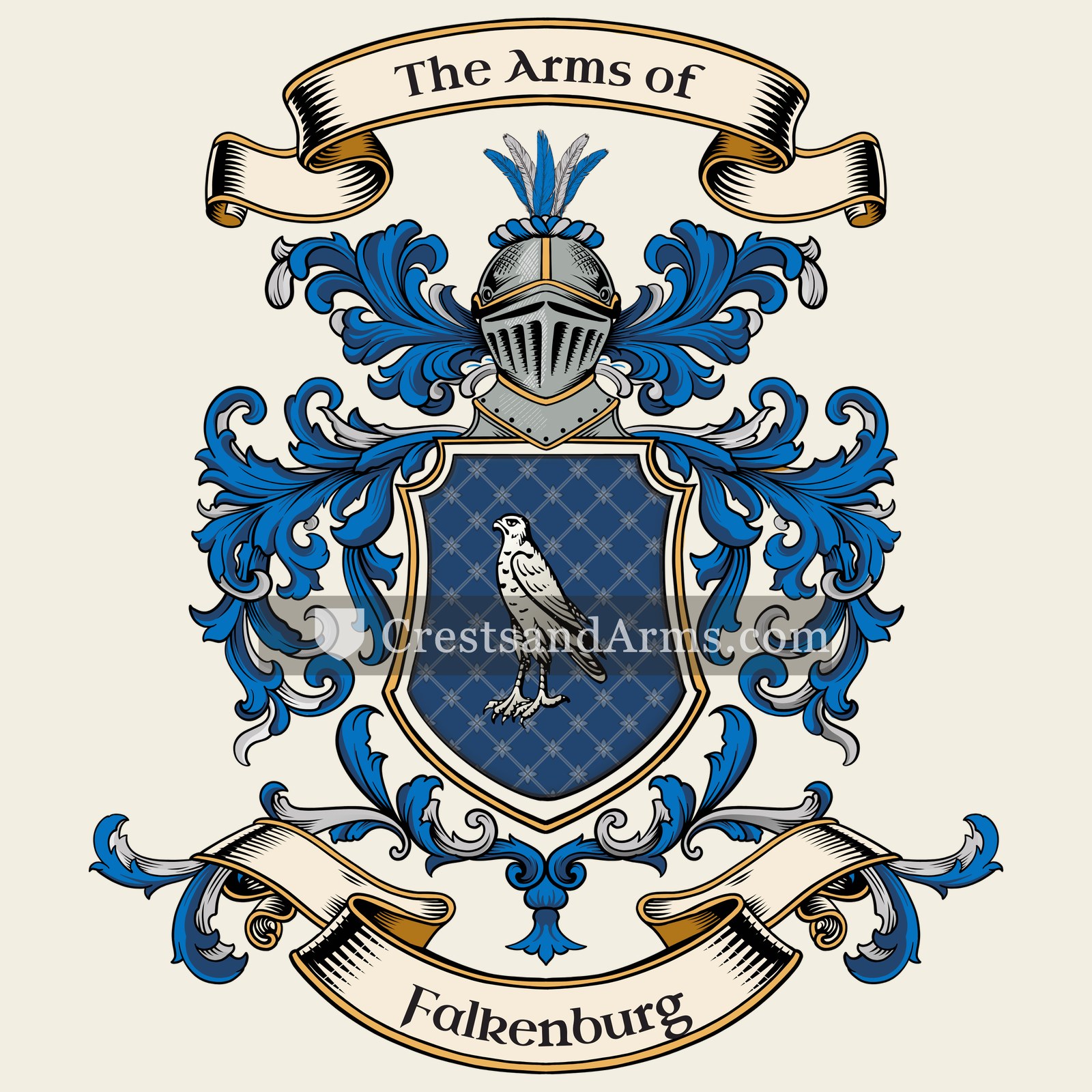 The Falkenburg coat of arms