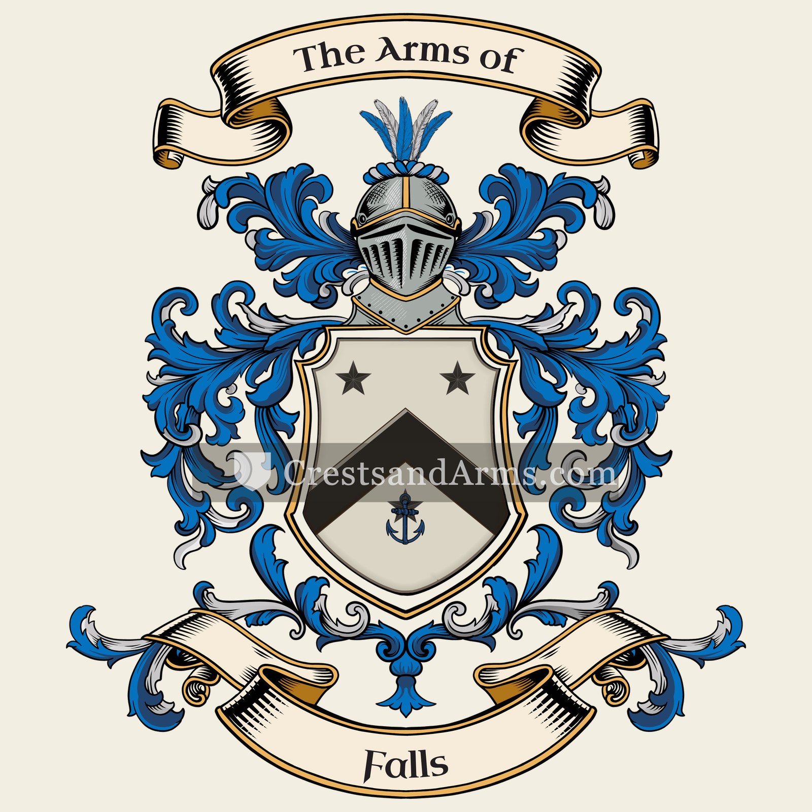 The Falls coat of arms