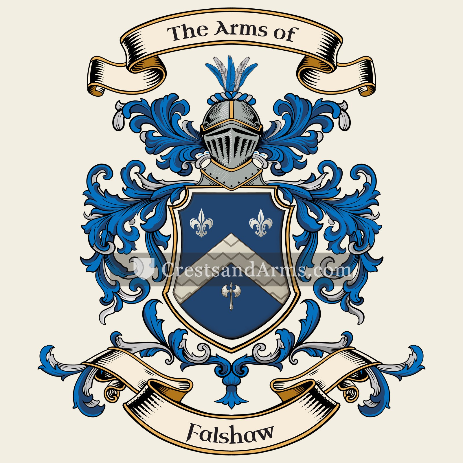 The Falshaw coat of arms