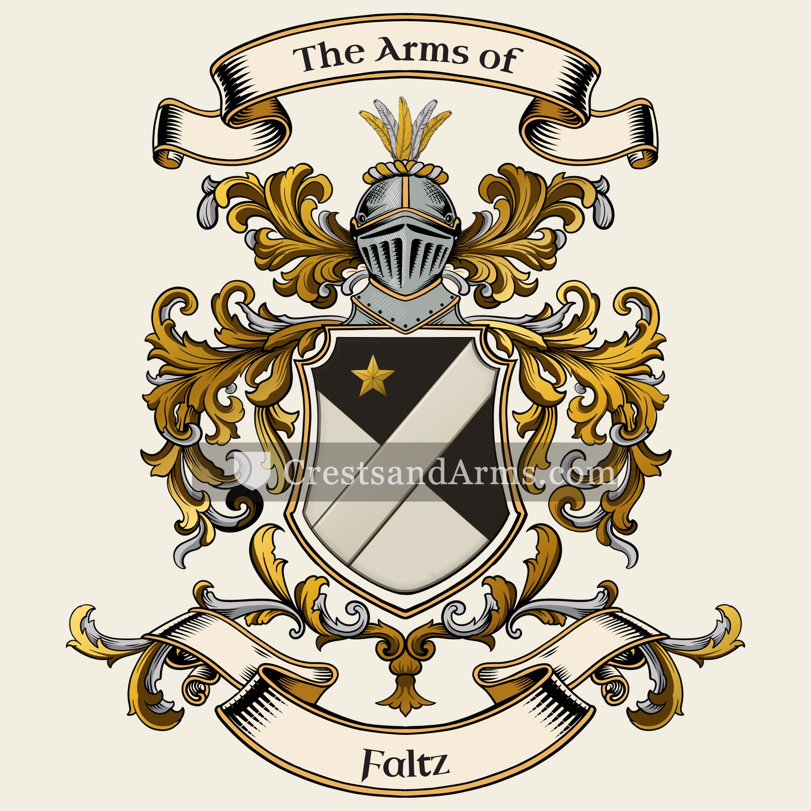 The Faltz coat of arms