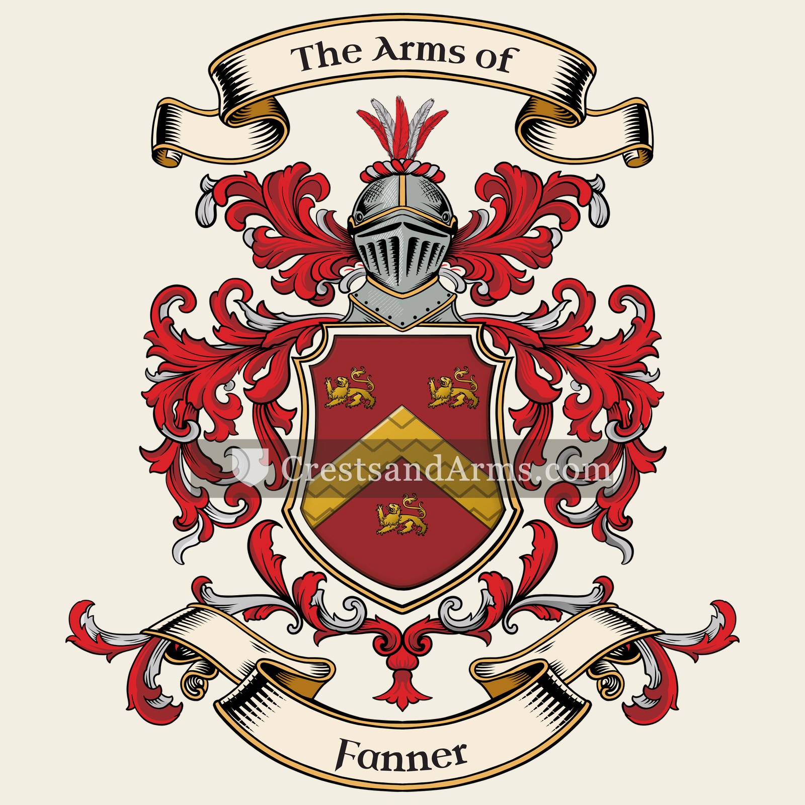 The Fanner coat of arms