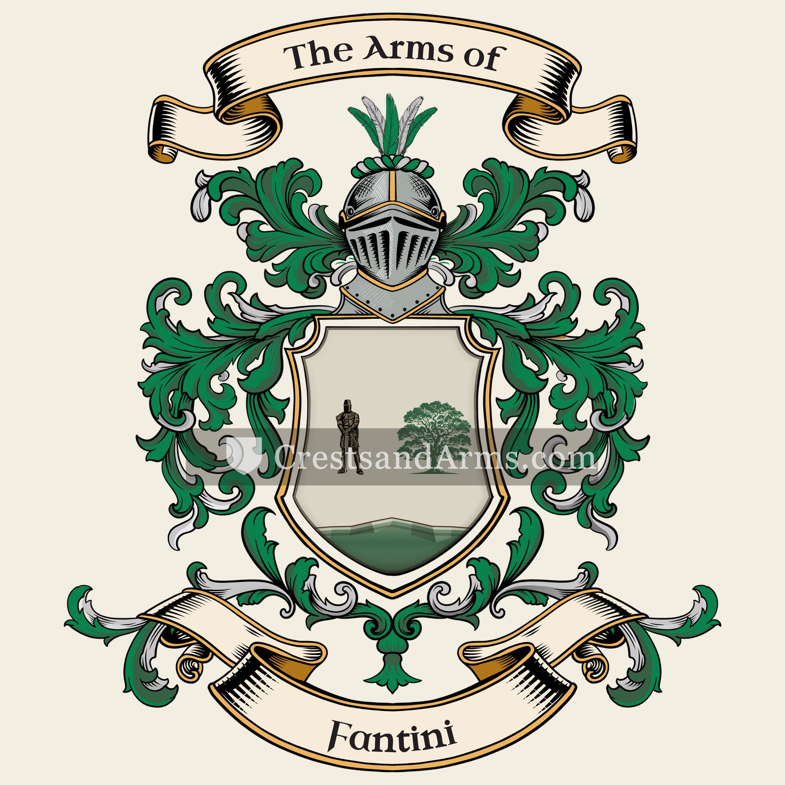 The Fantini coat of arms