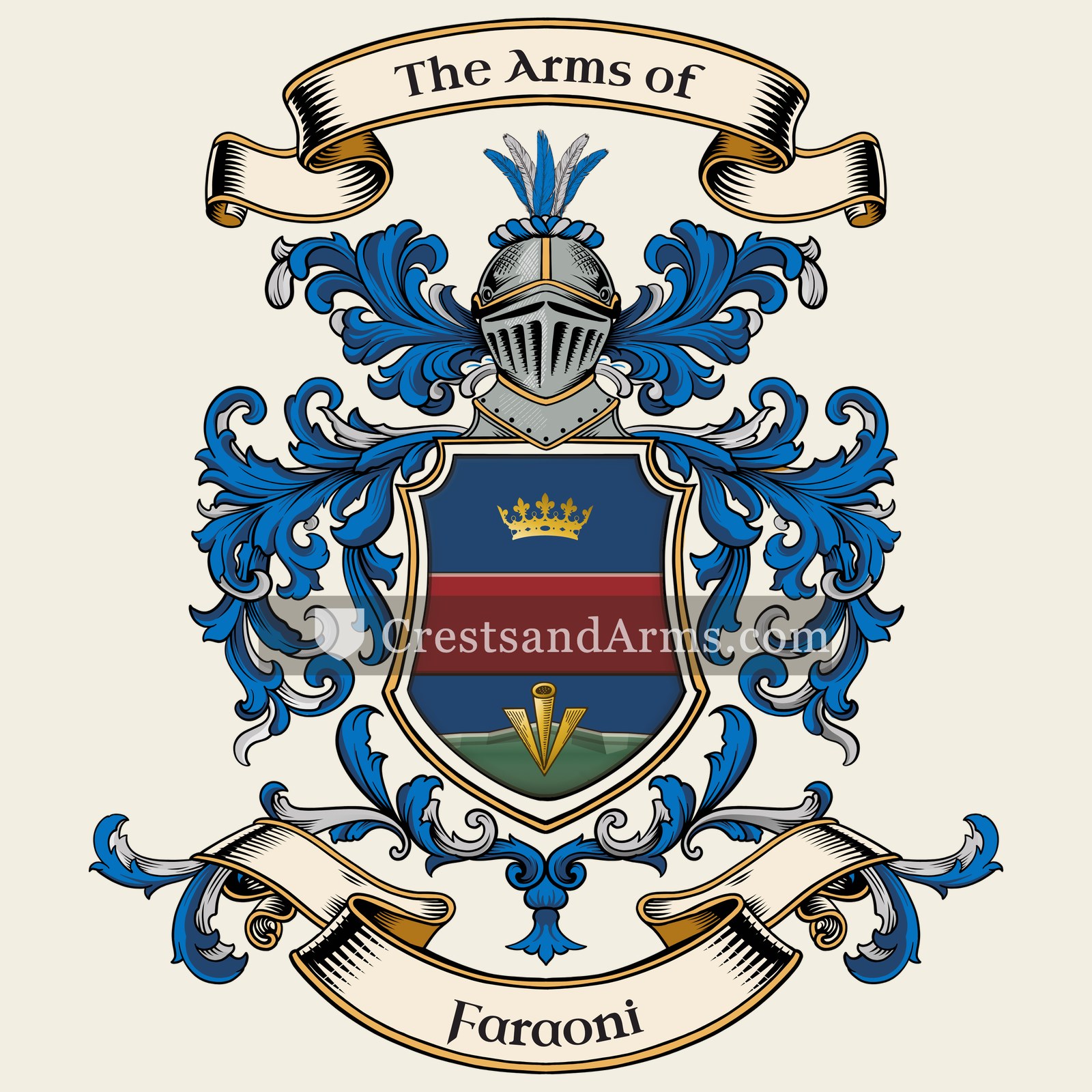 The Faraoni coat of arms