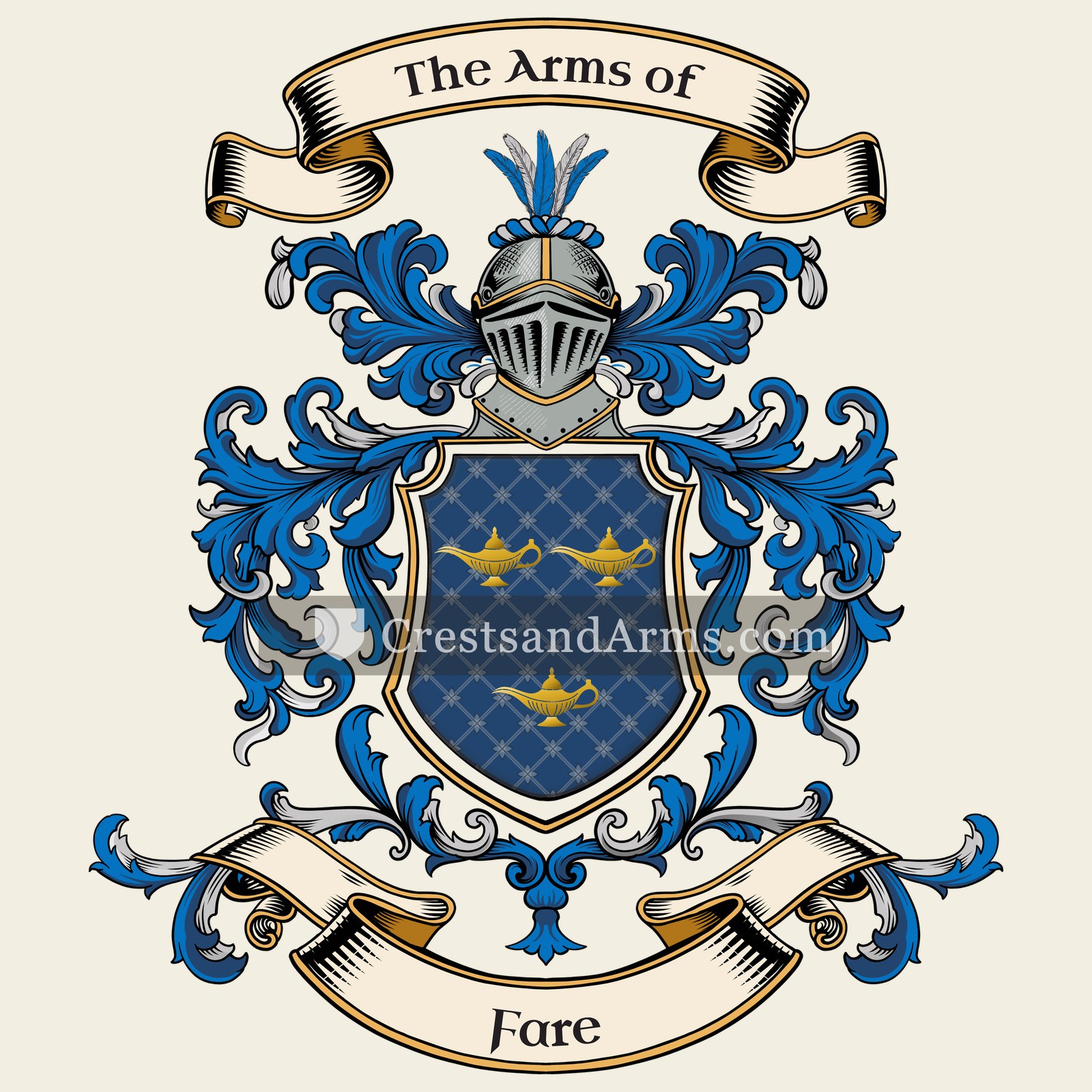 The Fare coat of arms