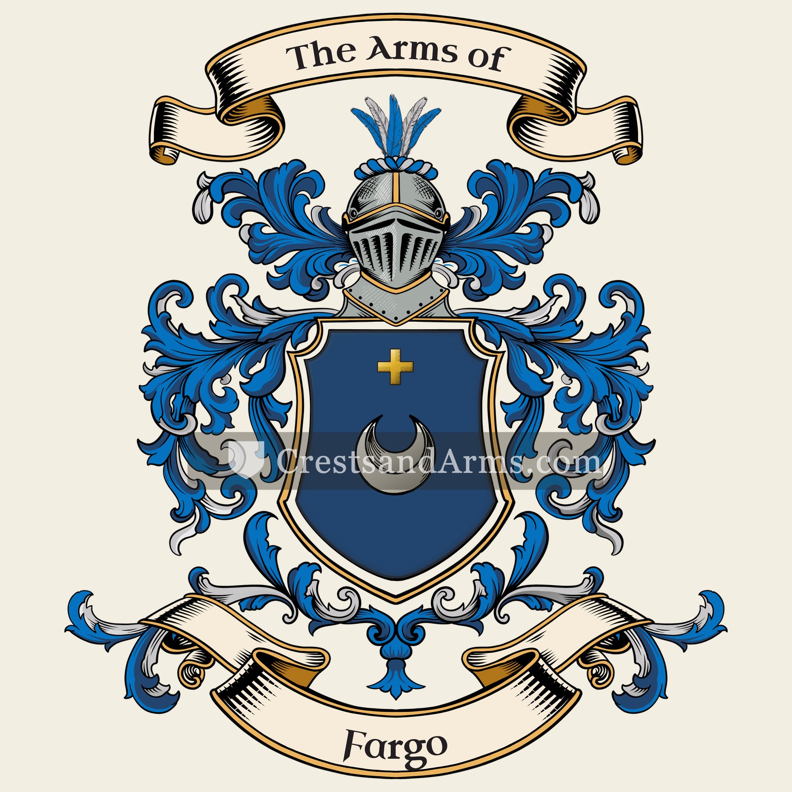 The Fargo coat of arms