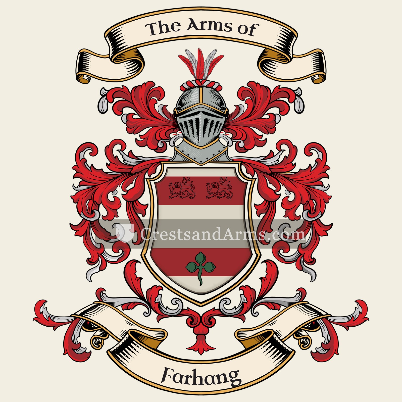The Farhang coat of arms
