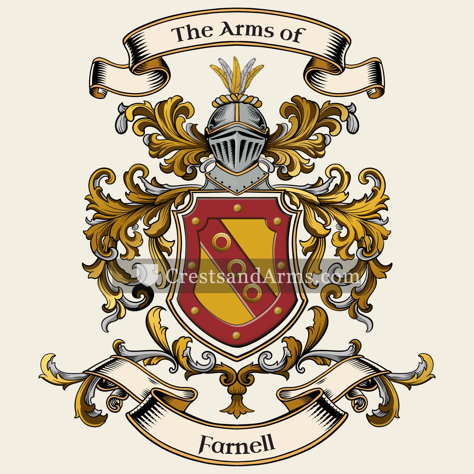The Farnell coat of arms