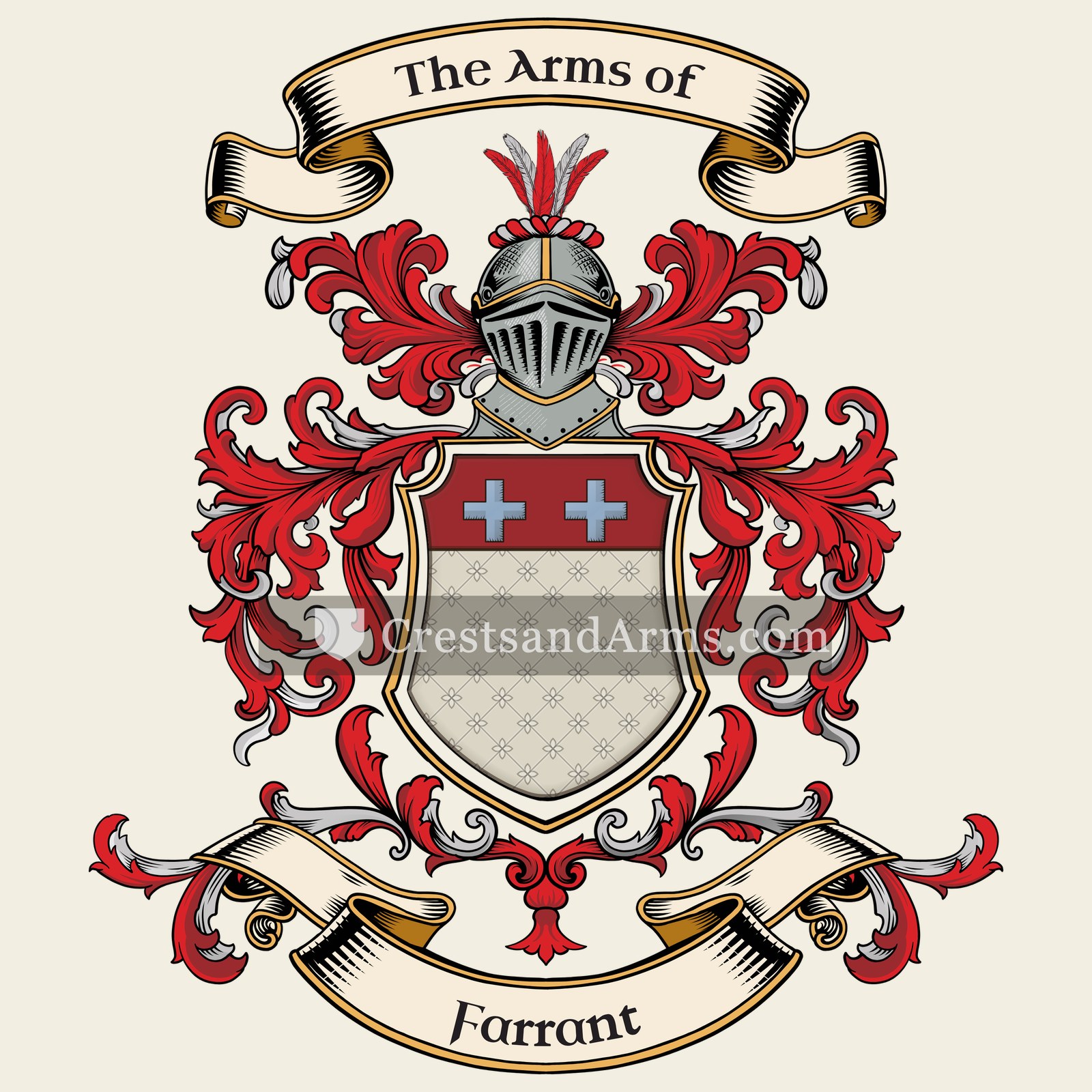 The Farrant coat of arms