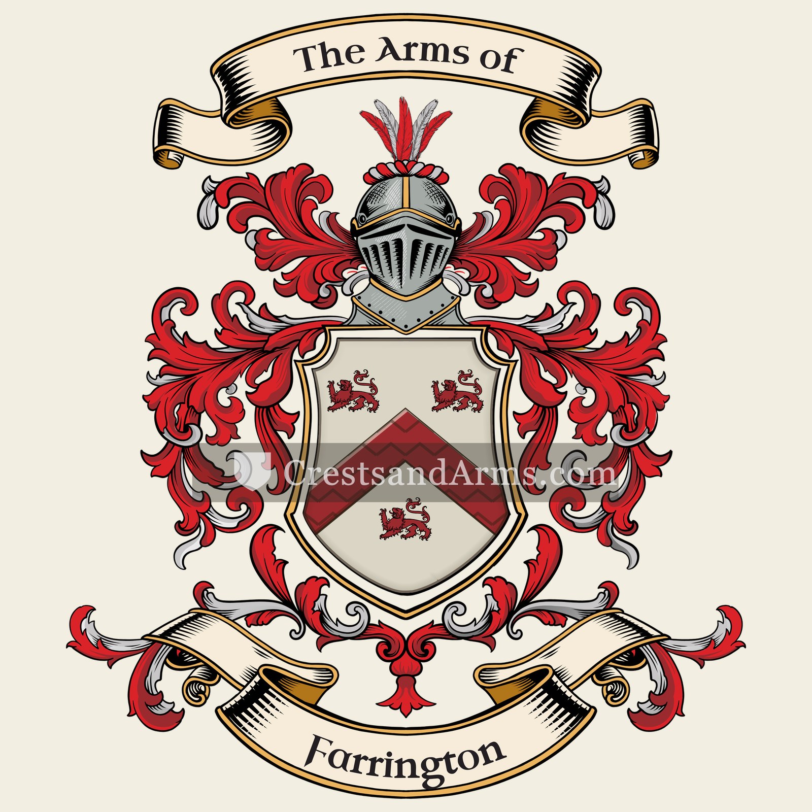 The Farrington coat of arms