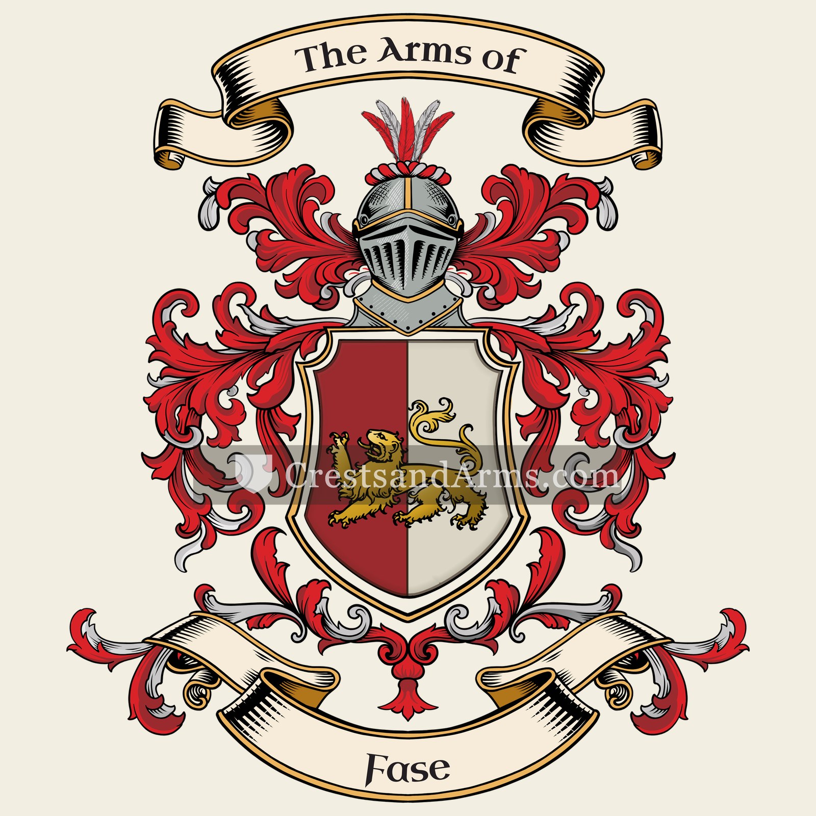 The Fase coat of arms