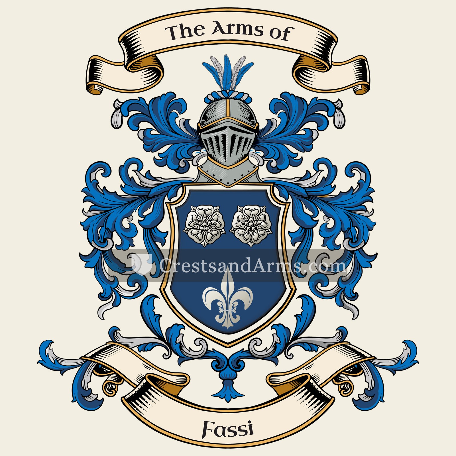 The Fassi coat of arms