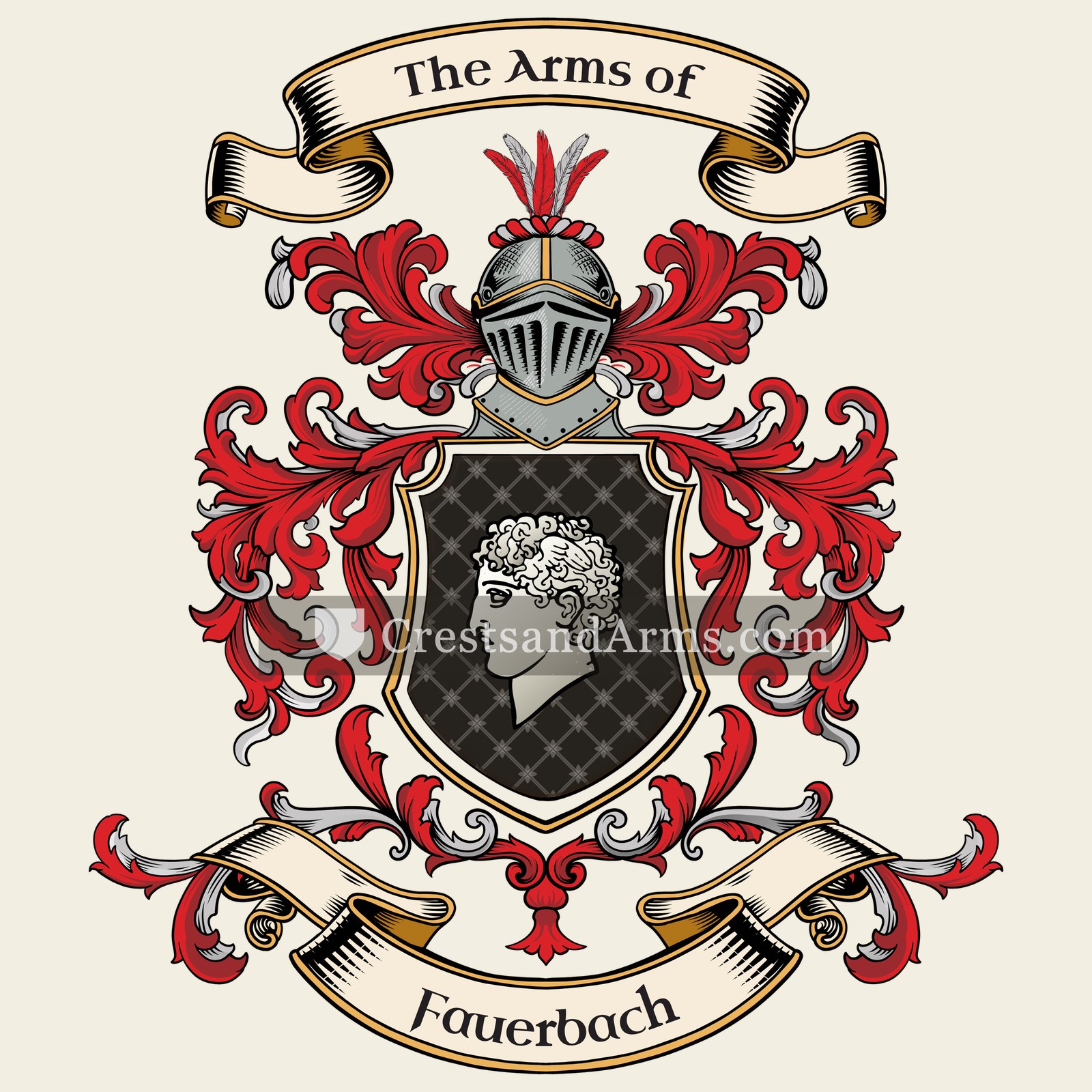 The Fauerbach coat of arms