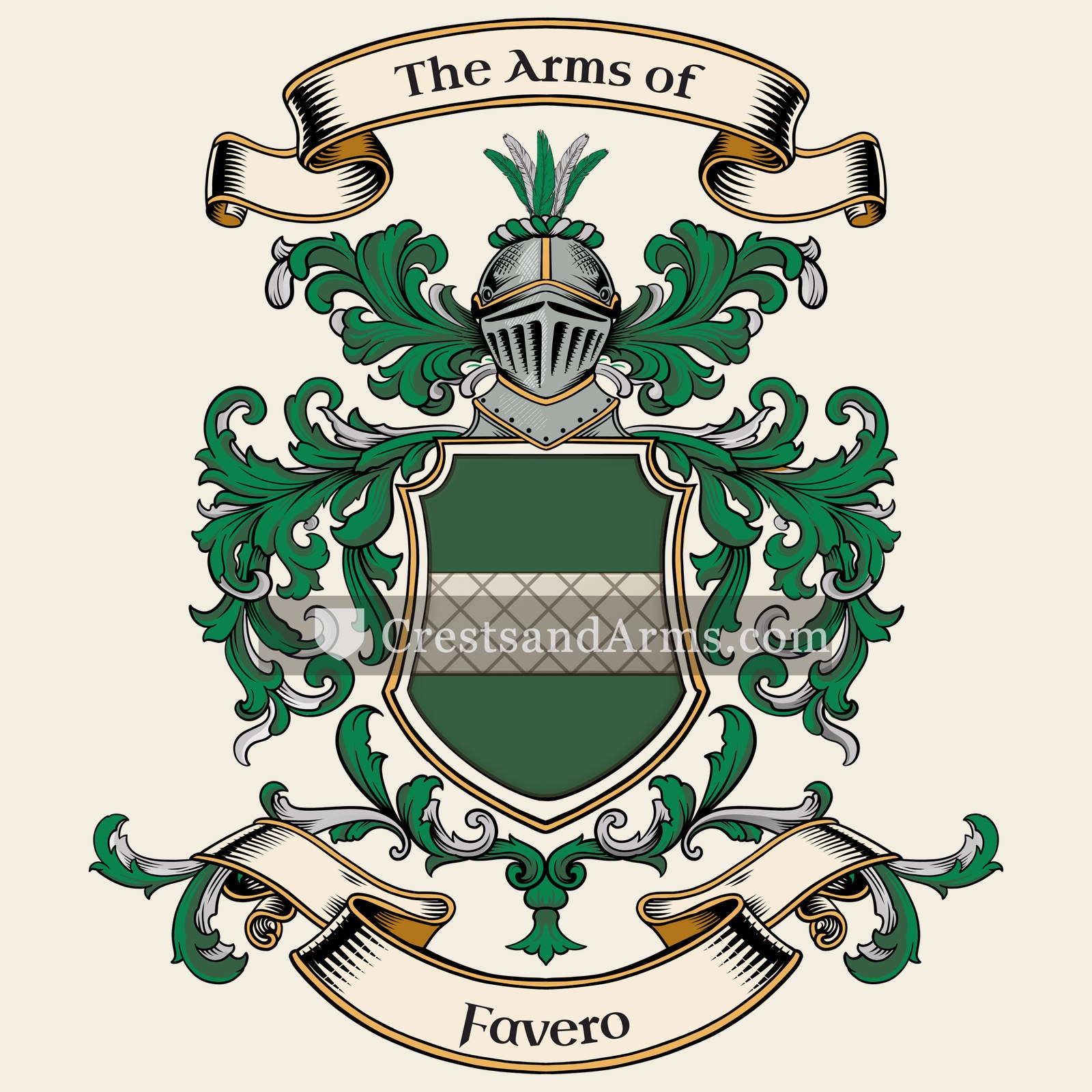 The Favero coat of arms