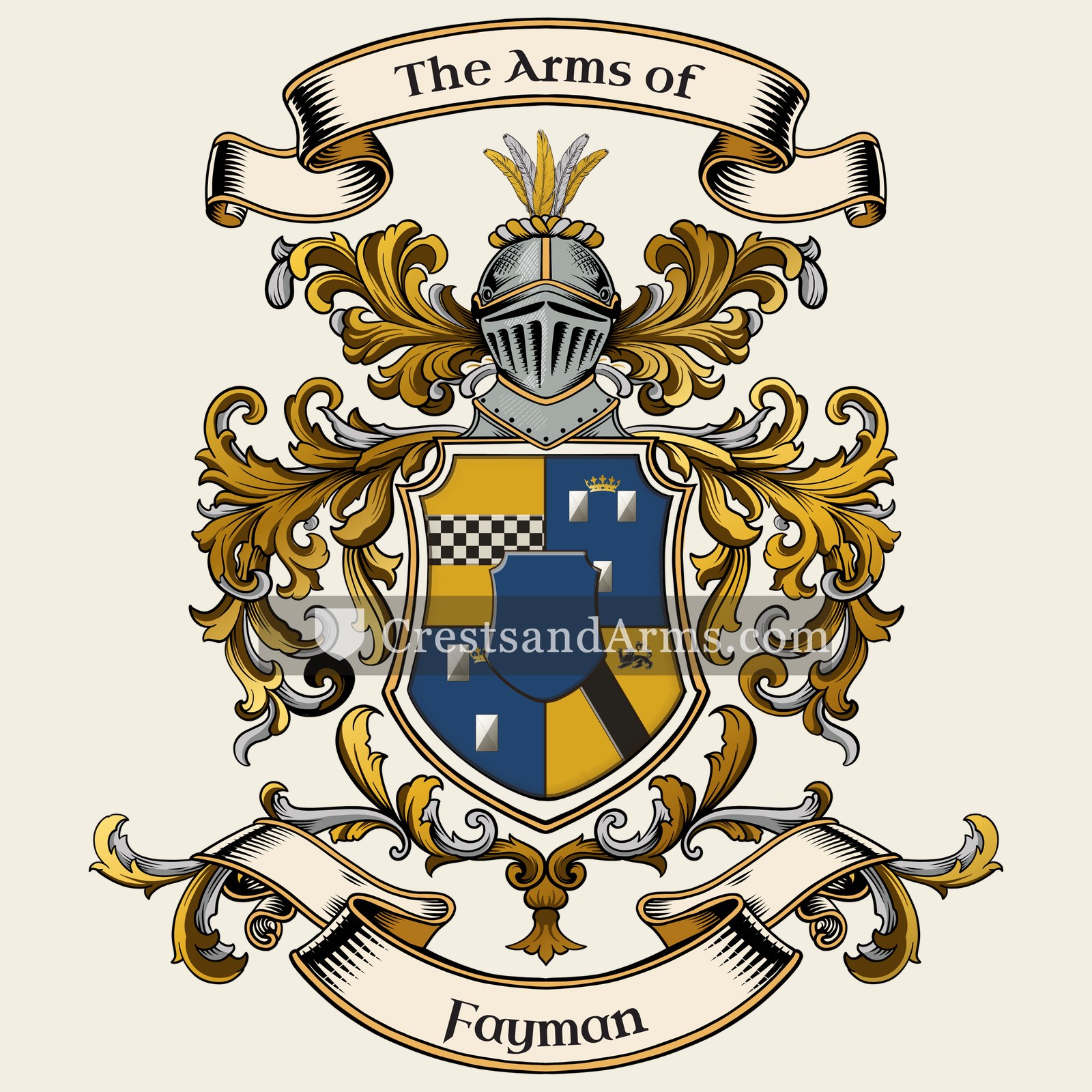 The Fayman coat of arms
