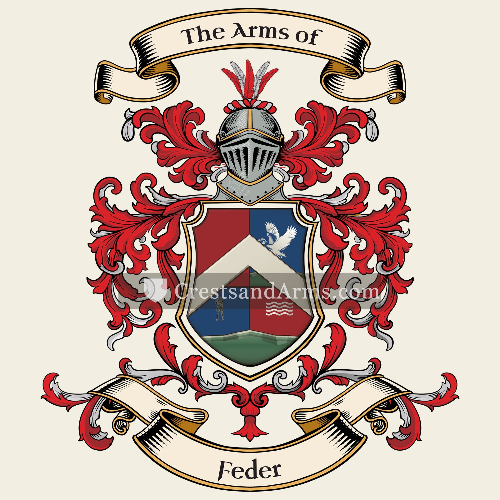 The Feder coat of arms