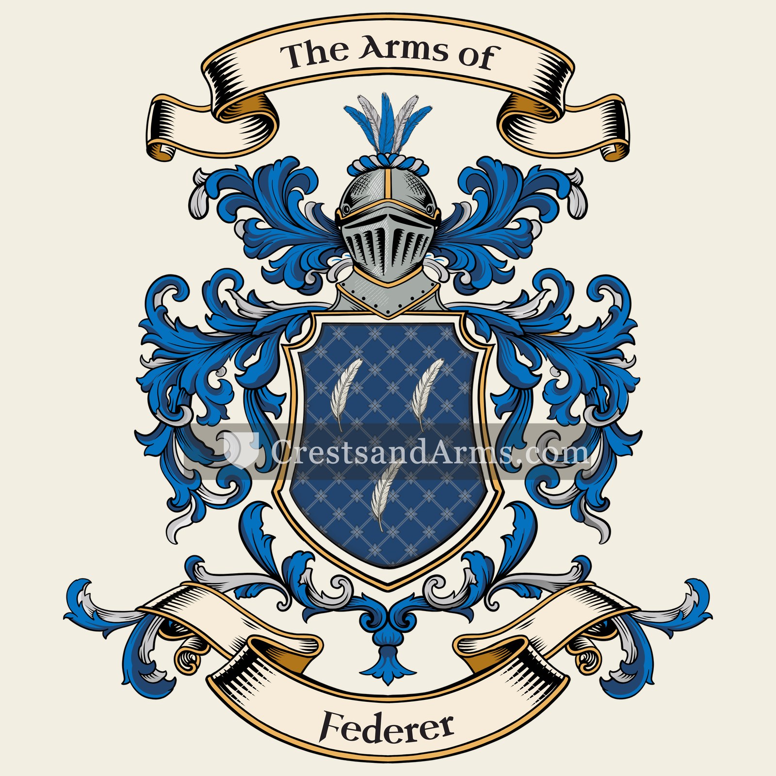 The Federer coat of arms