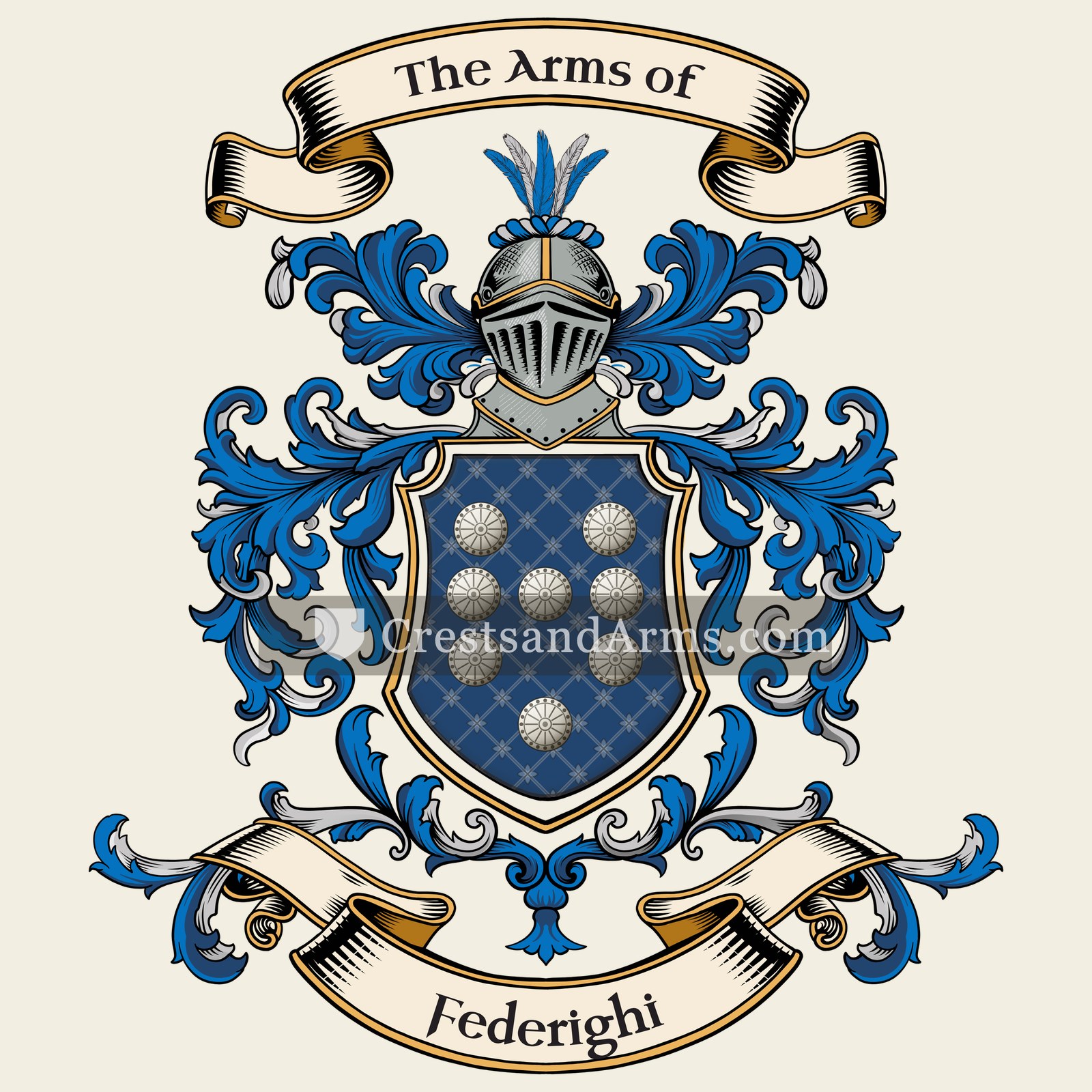The Federighi coat of arms
