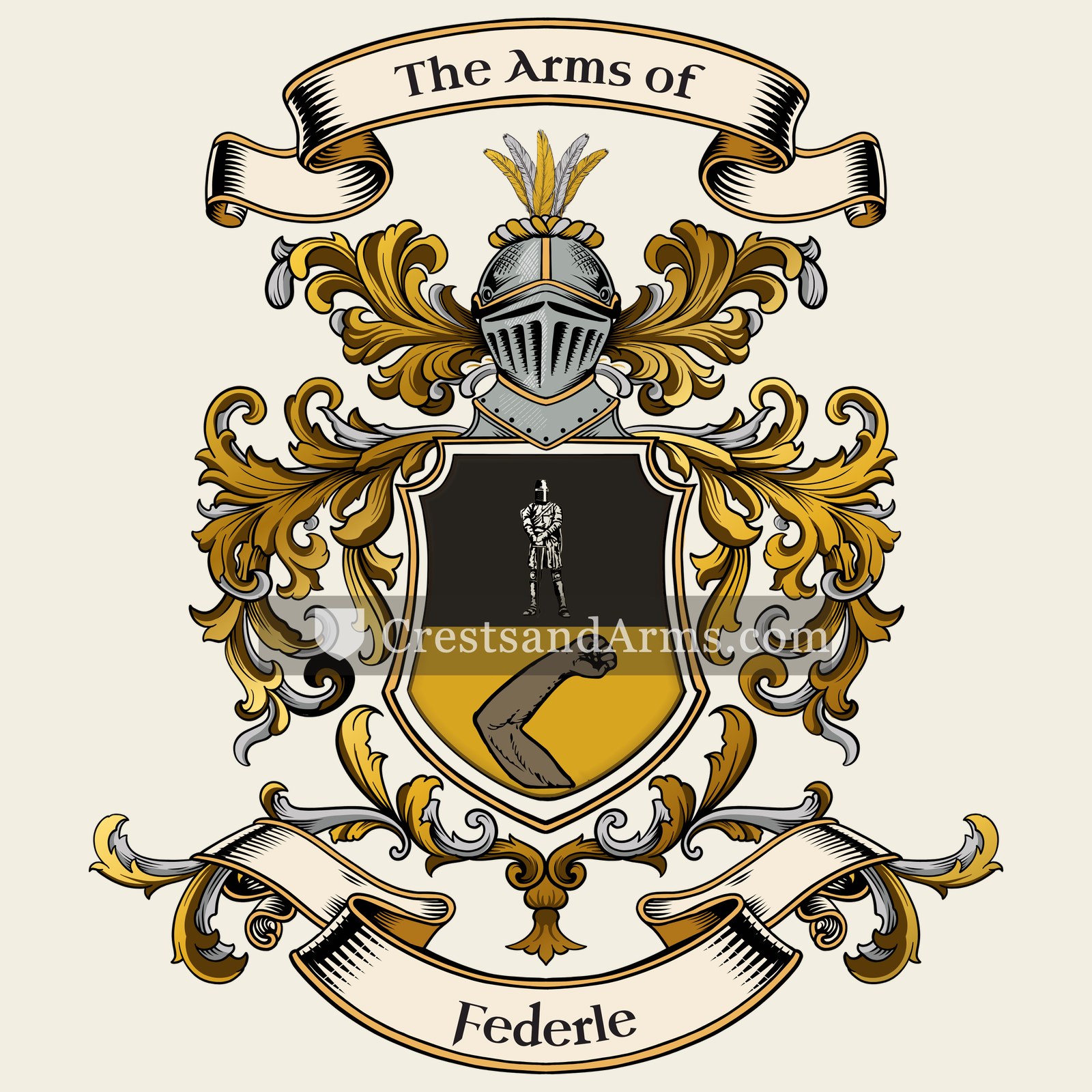 The Federle coat of arms