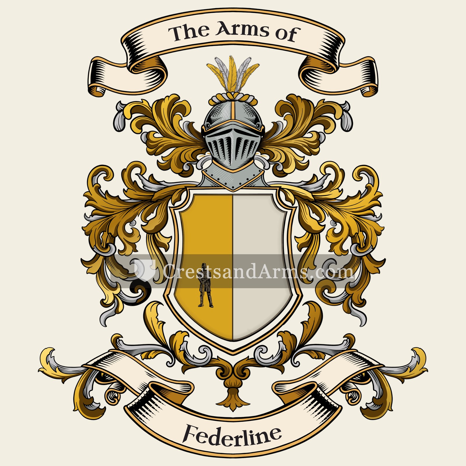 The Federline coat of arms