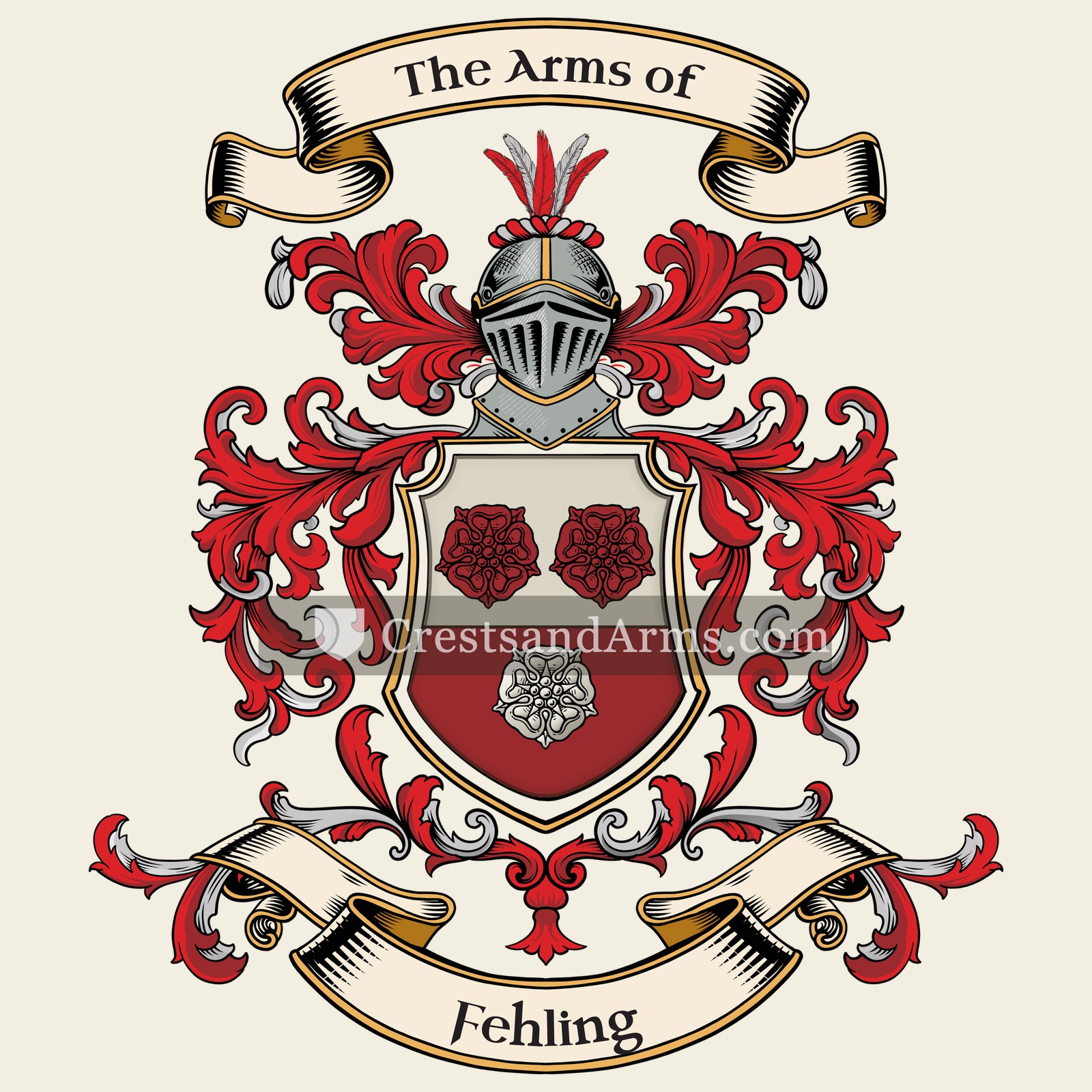 The Fehling coat of arms