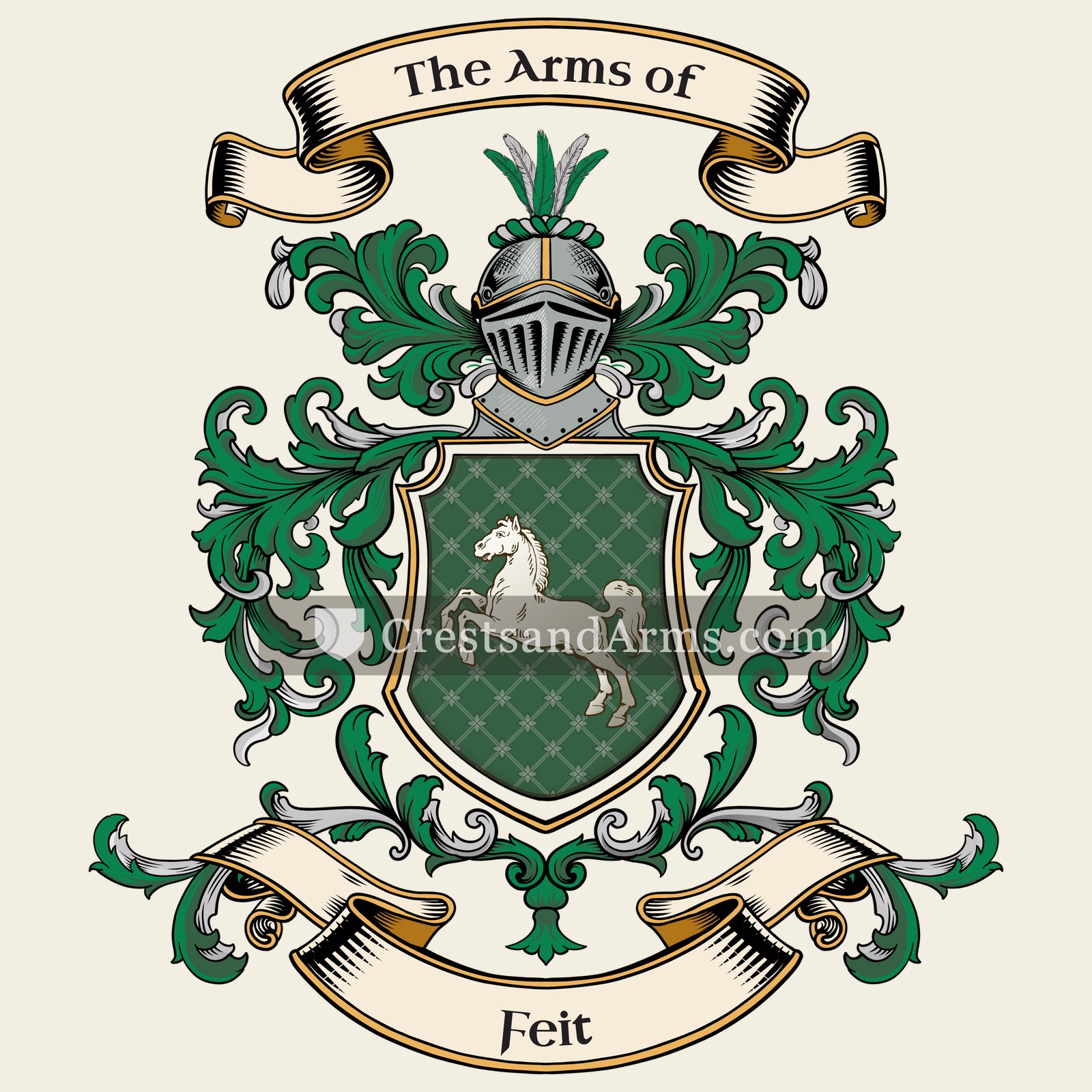 The Feit coat of arms