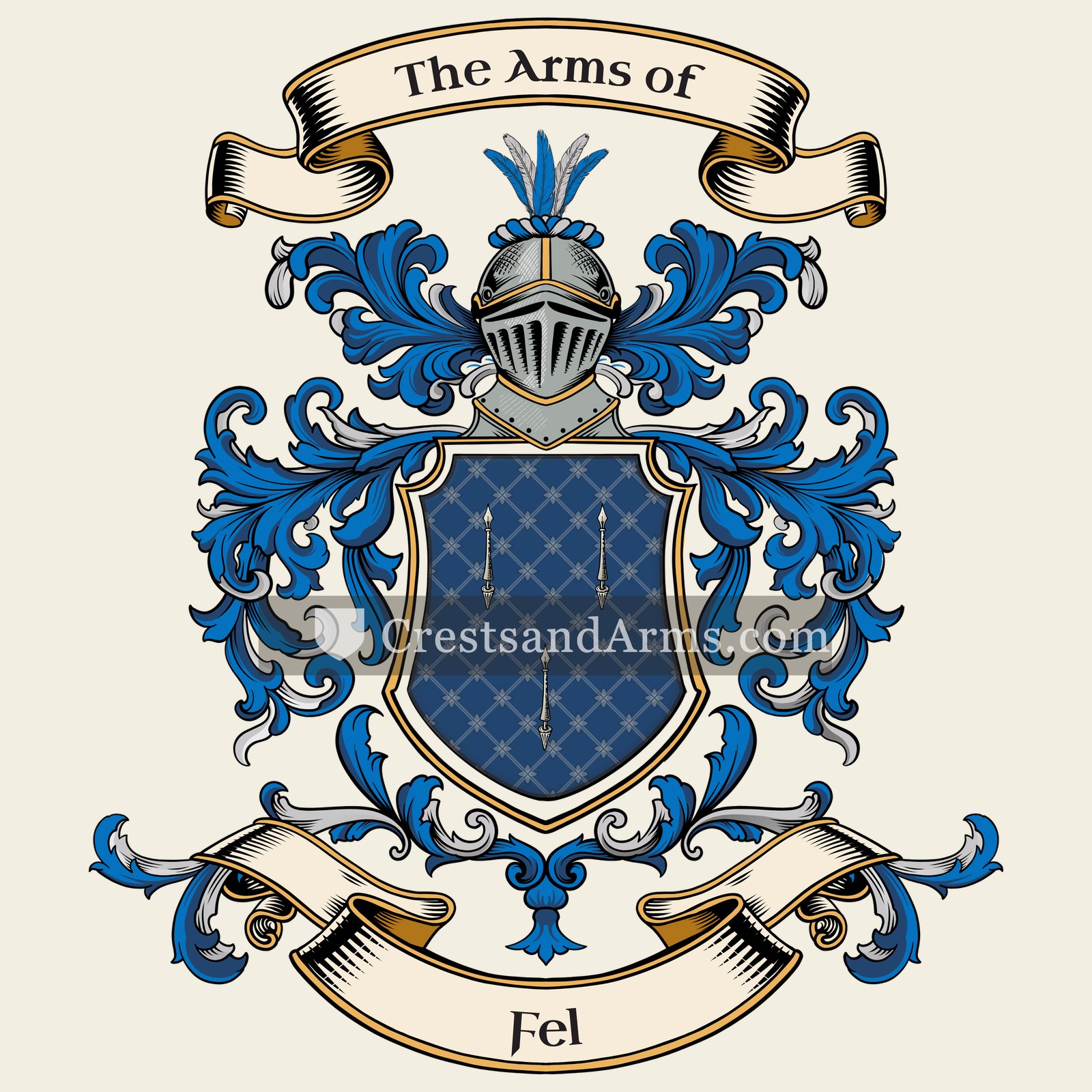 The Fel coat of arms