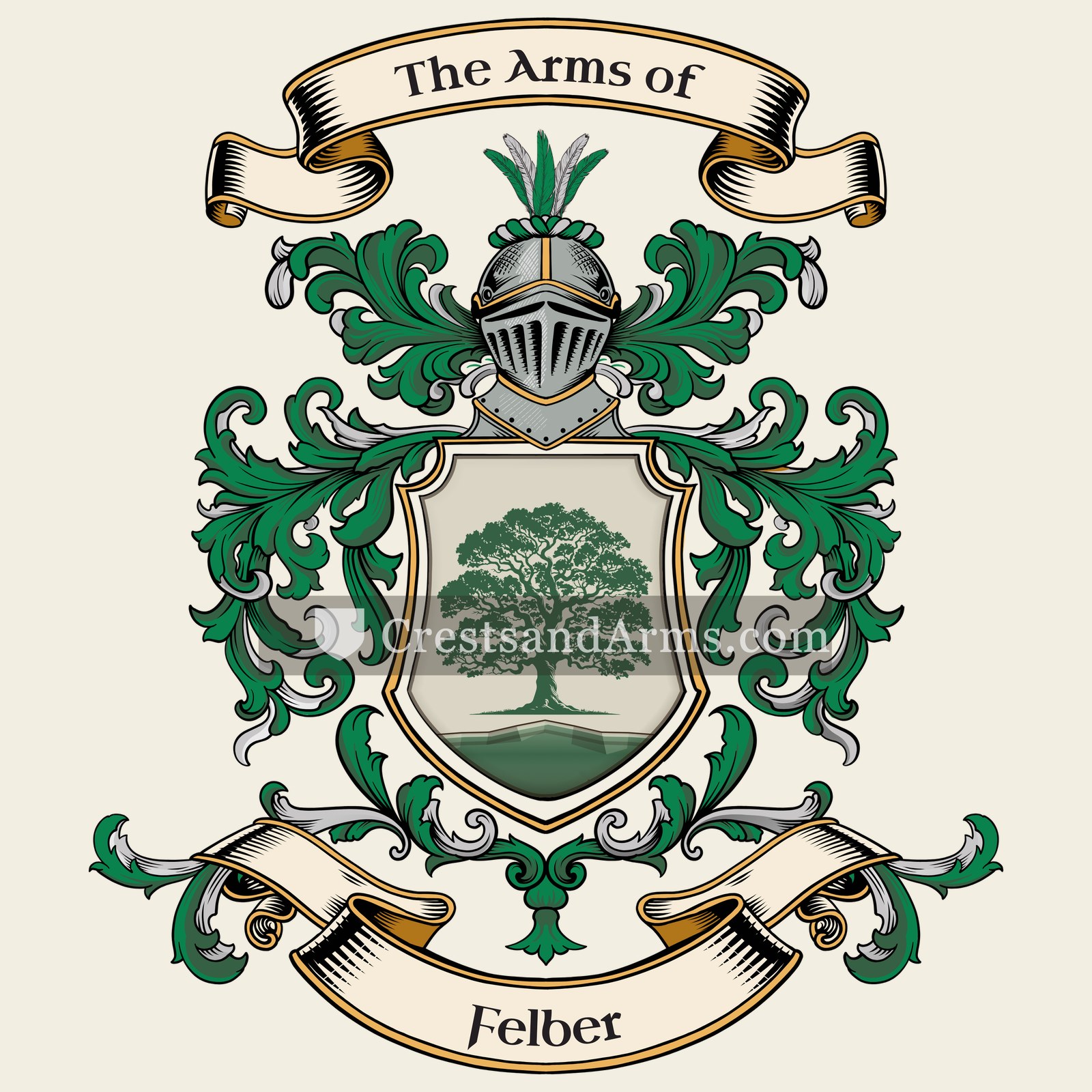The Felber coat of arms
