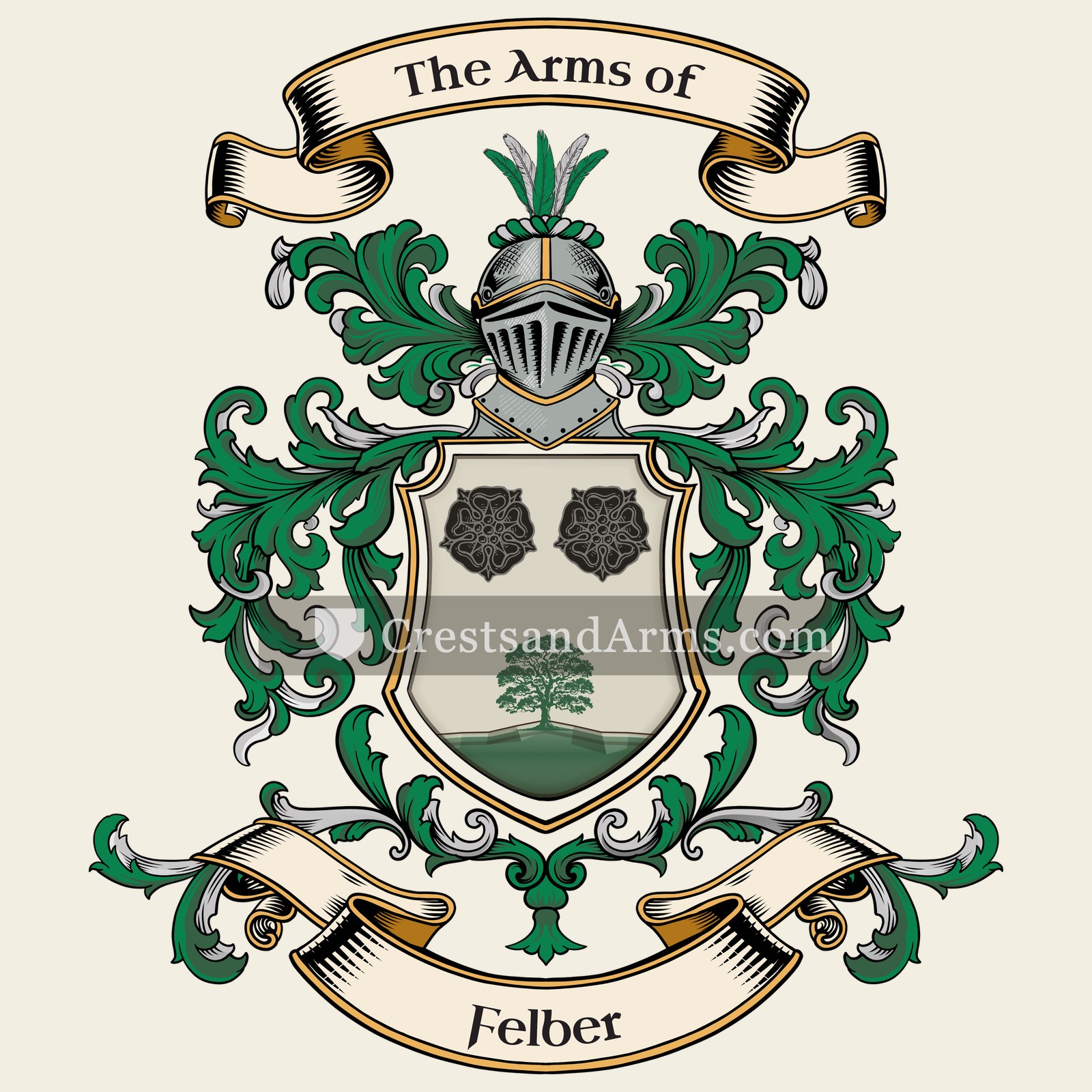 The Felber coat of arms