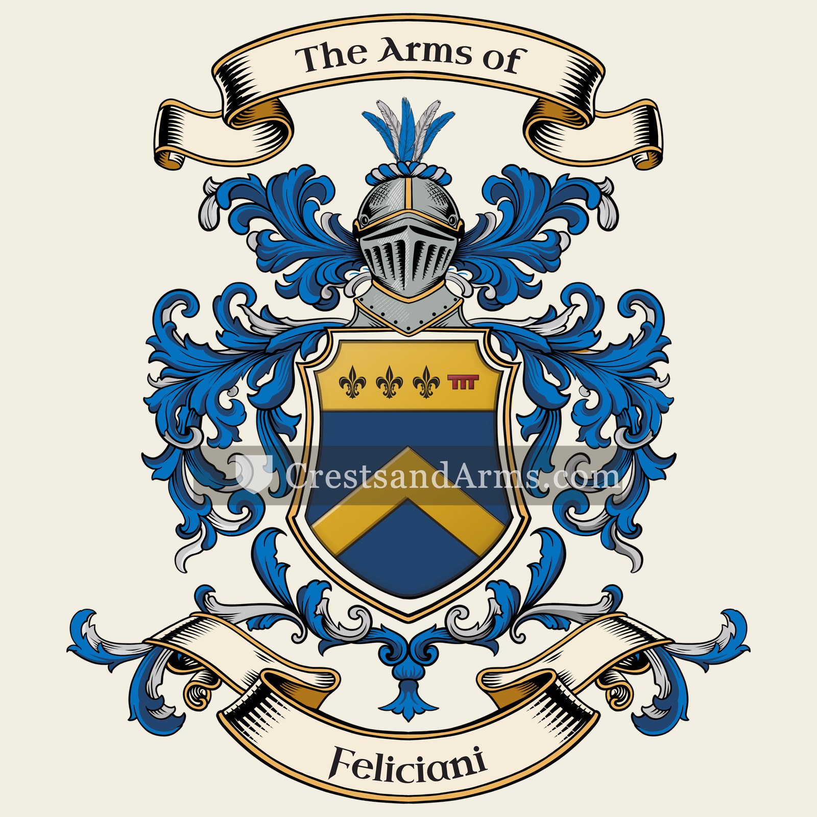 The Feliciani coat of arms