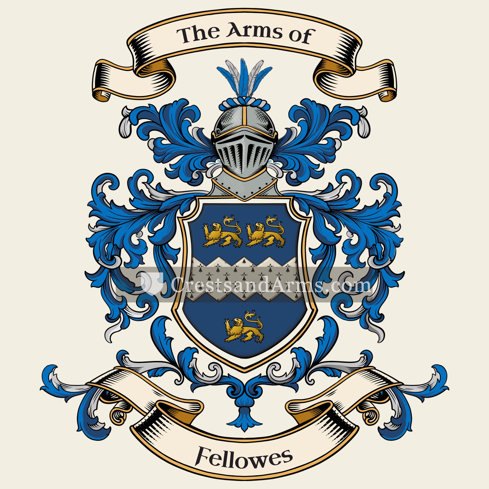 The Fellowes coat of arms