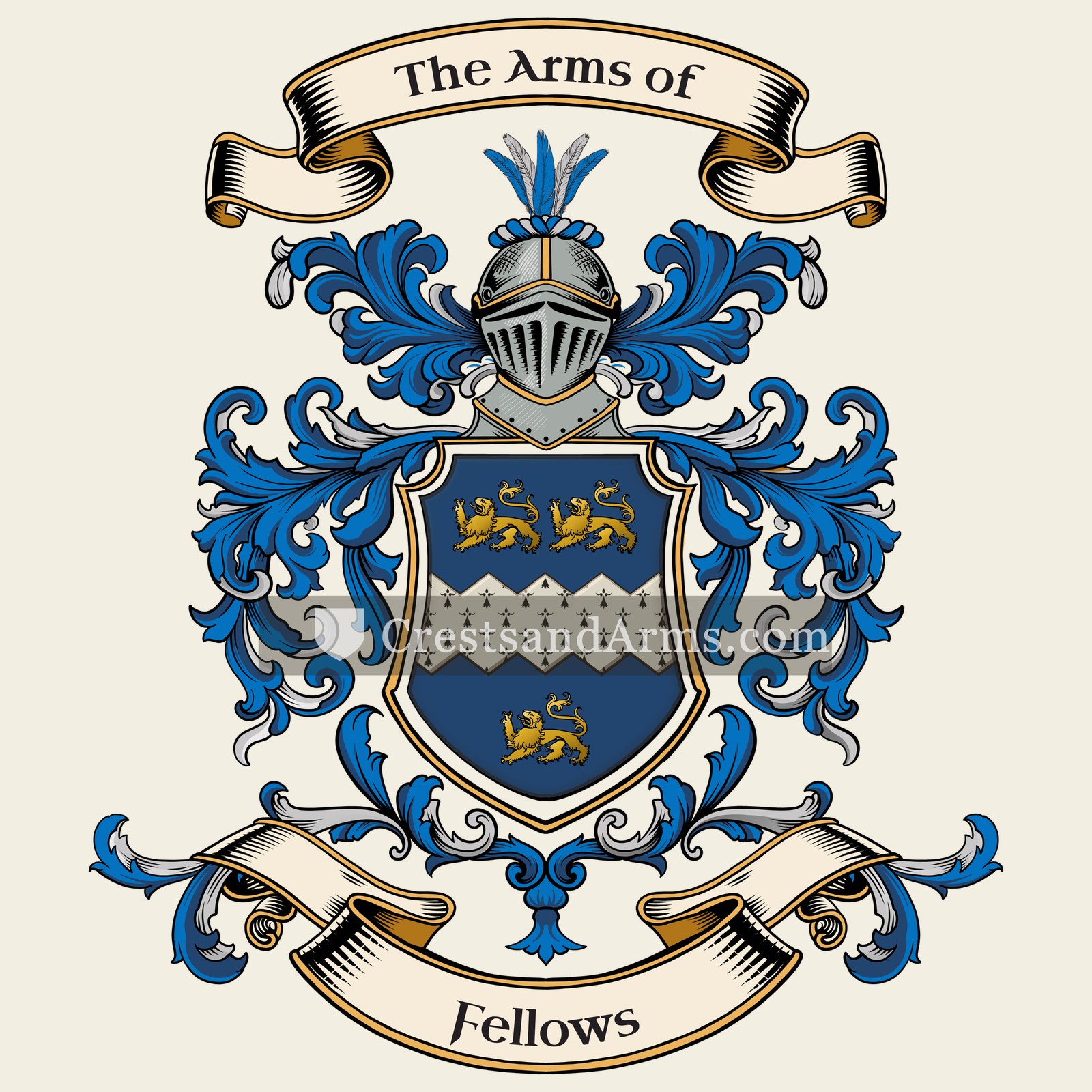 The Fellows coat of arms