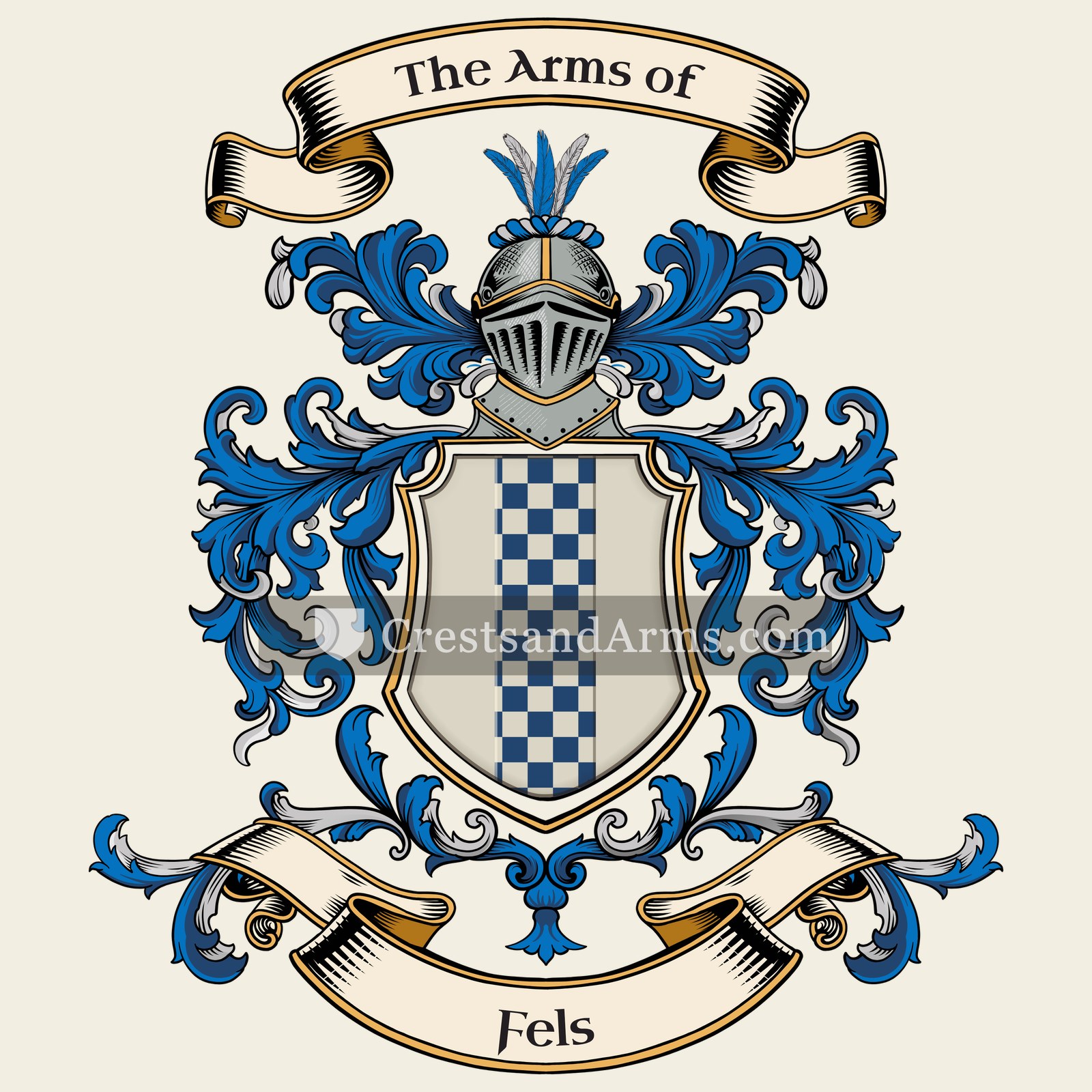 The Fels coat of arms