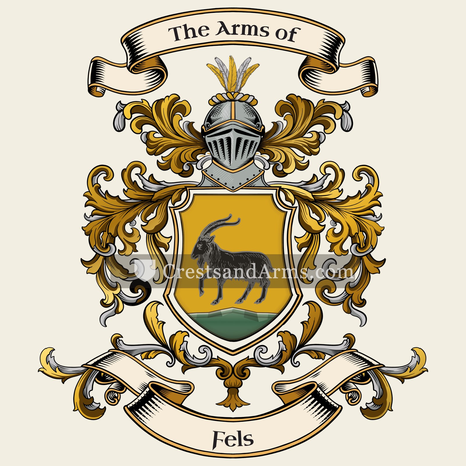 The Fels coat of arms