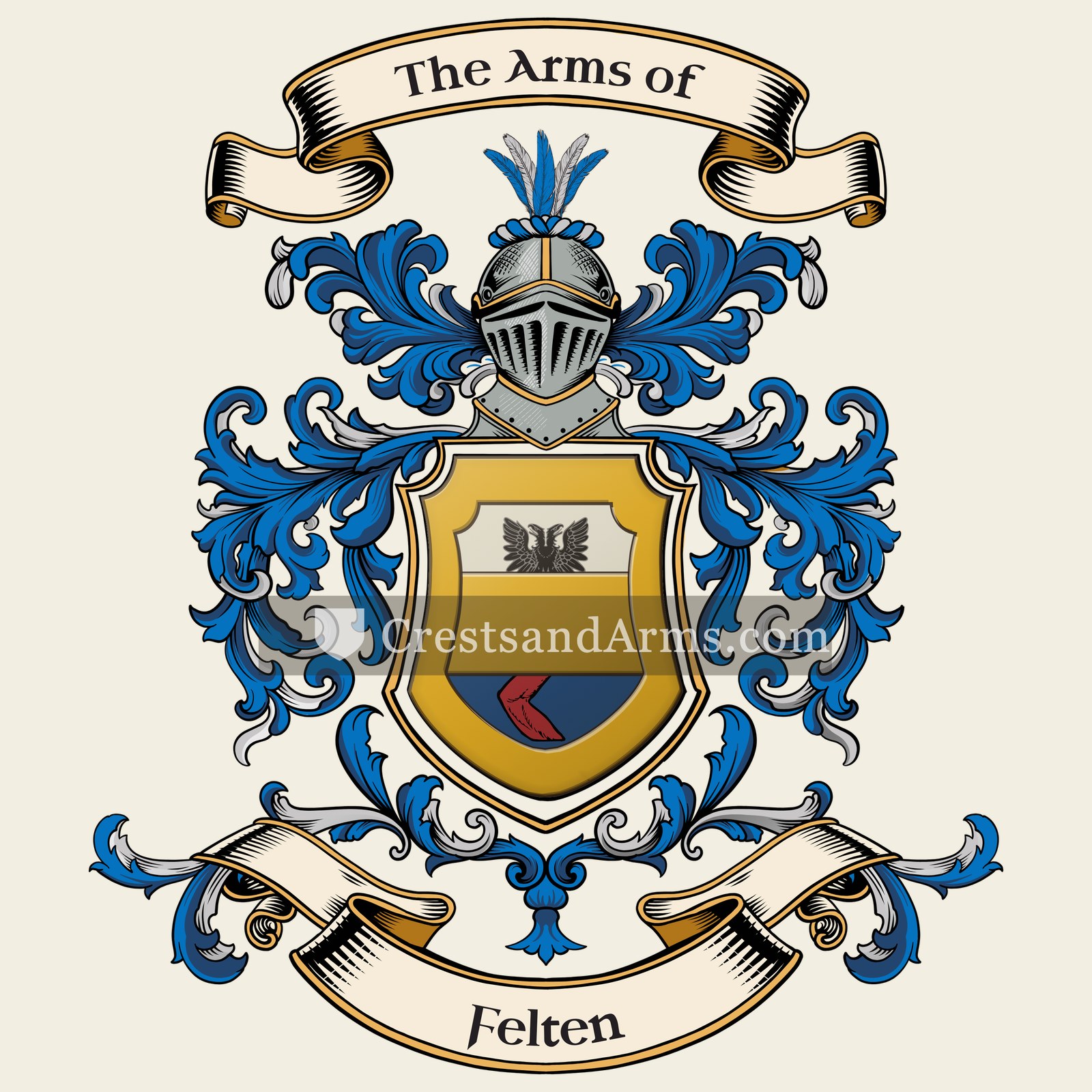 The Felten coat of arms