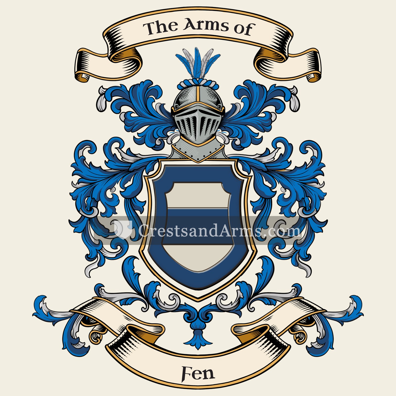 The Fen coat of arms