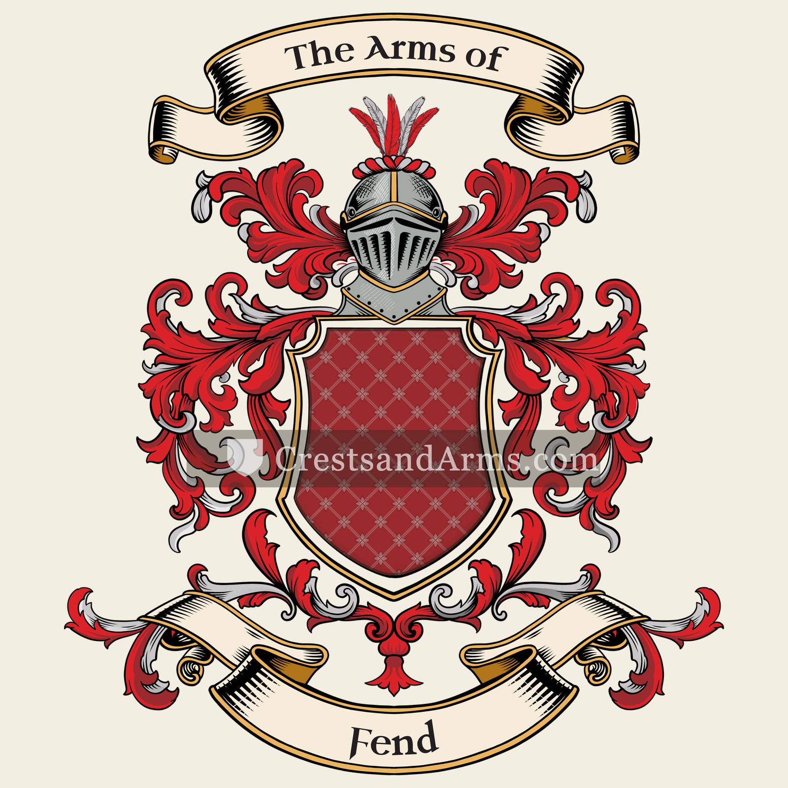 The Fend coat of arms