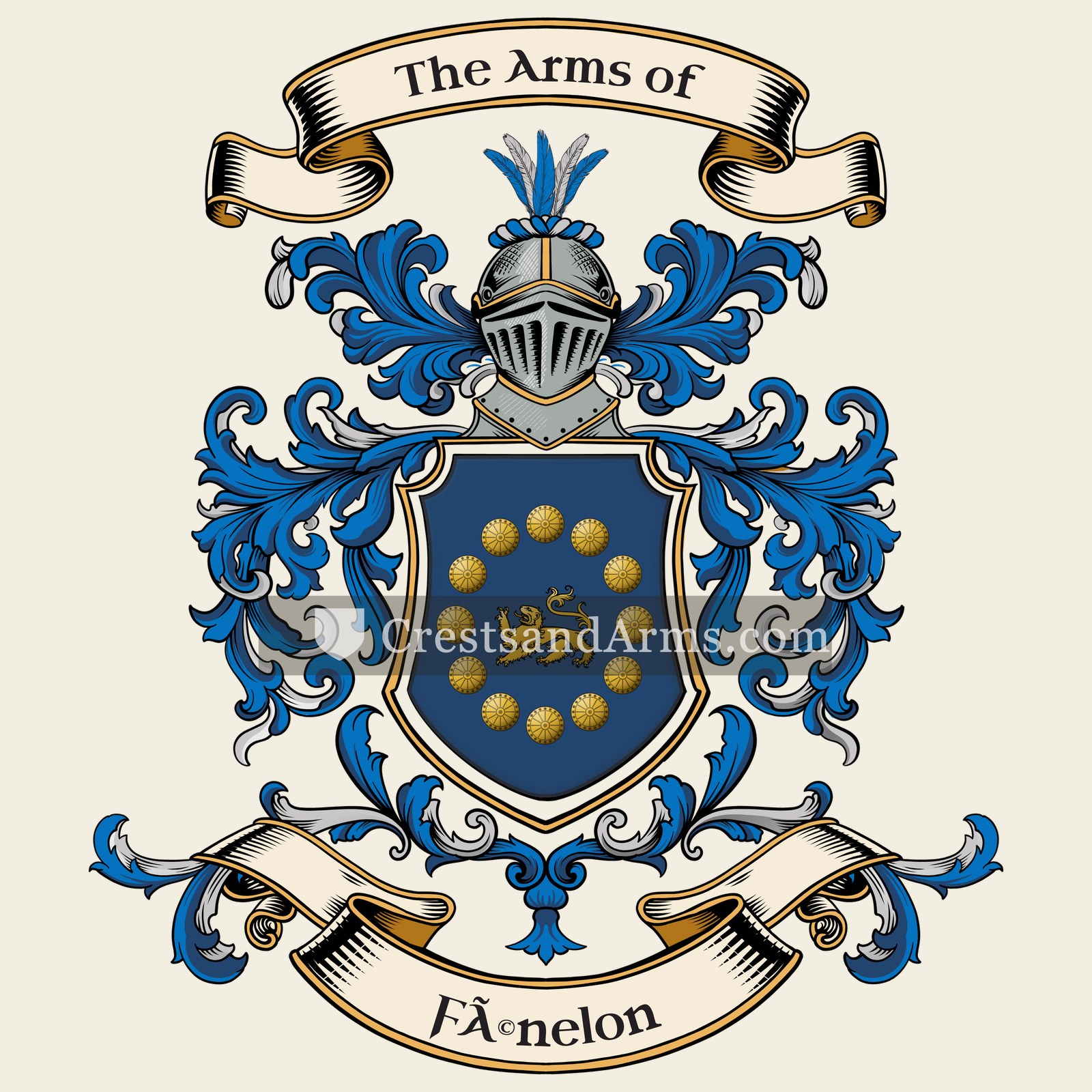 The Fénelon coat of arms
