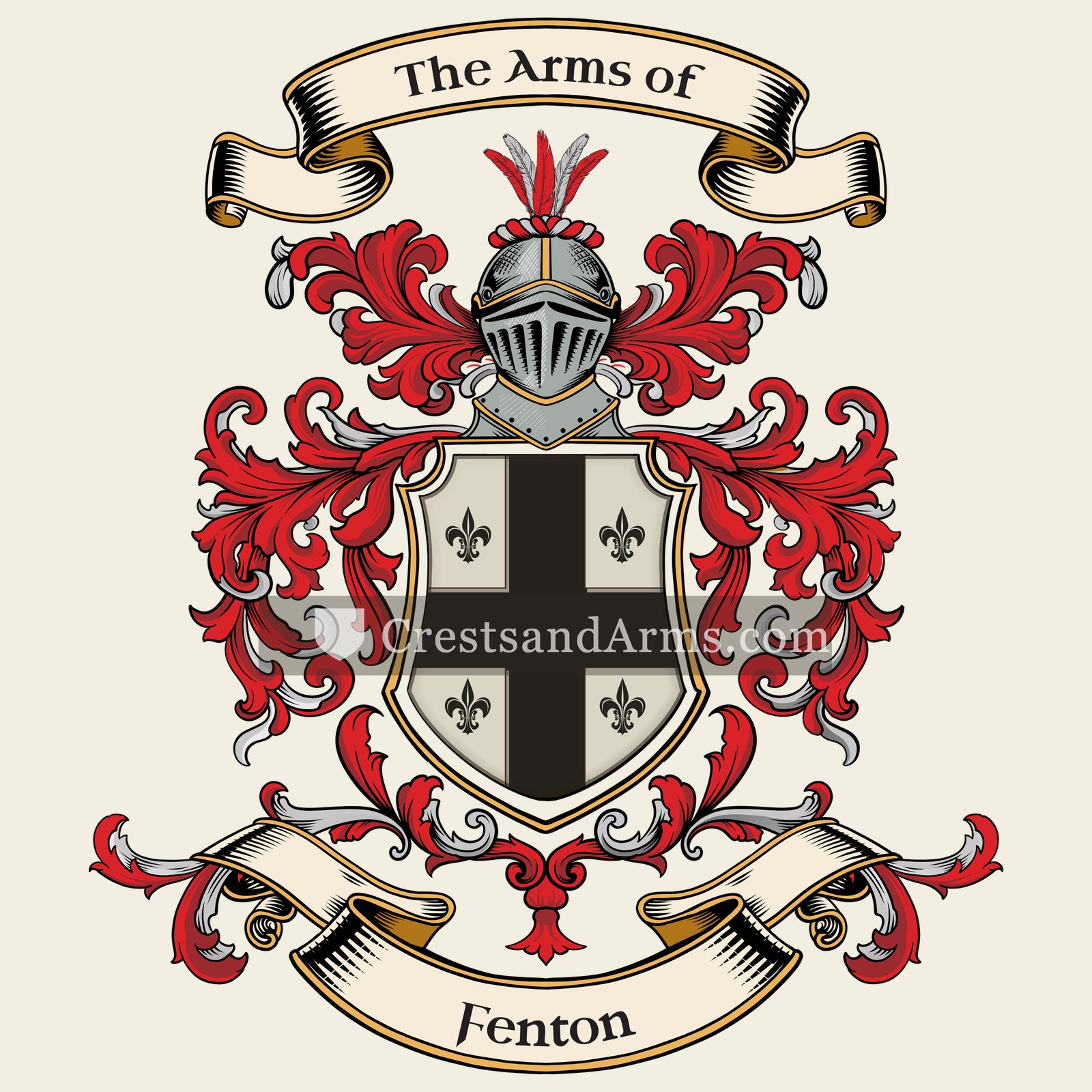 The Fenton coat of arms