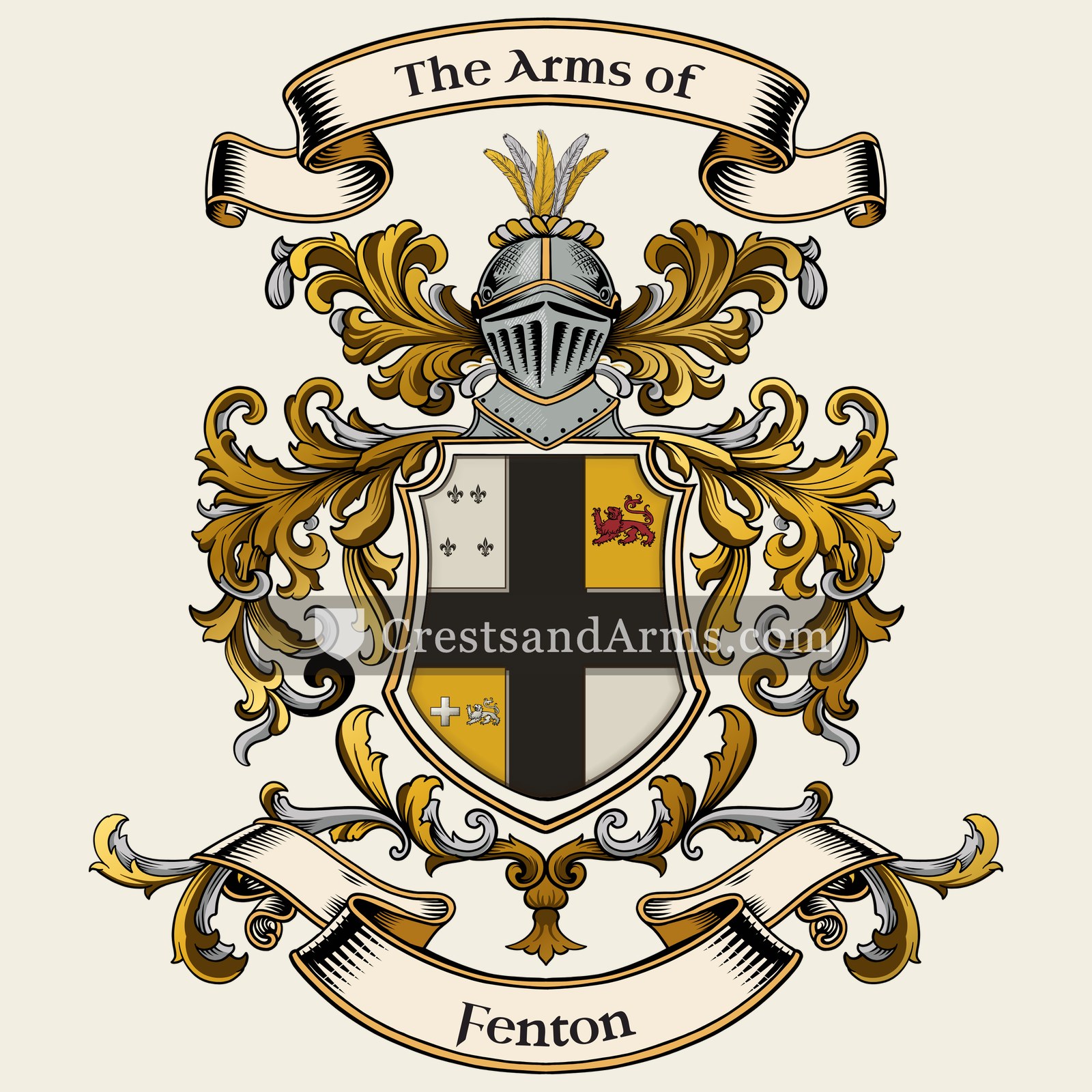 The Fenton coat of arms
