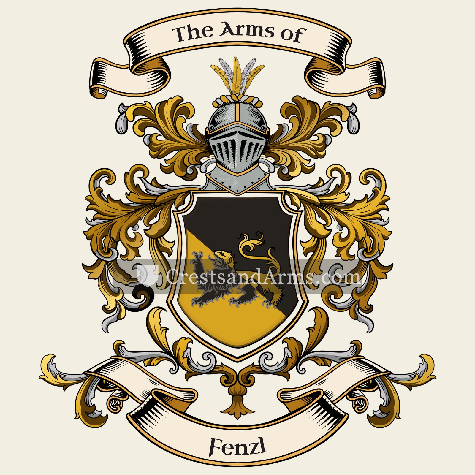 The Fenzl coat of arms