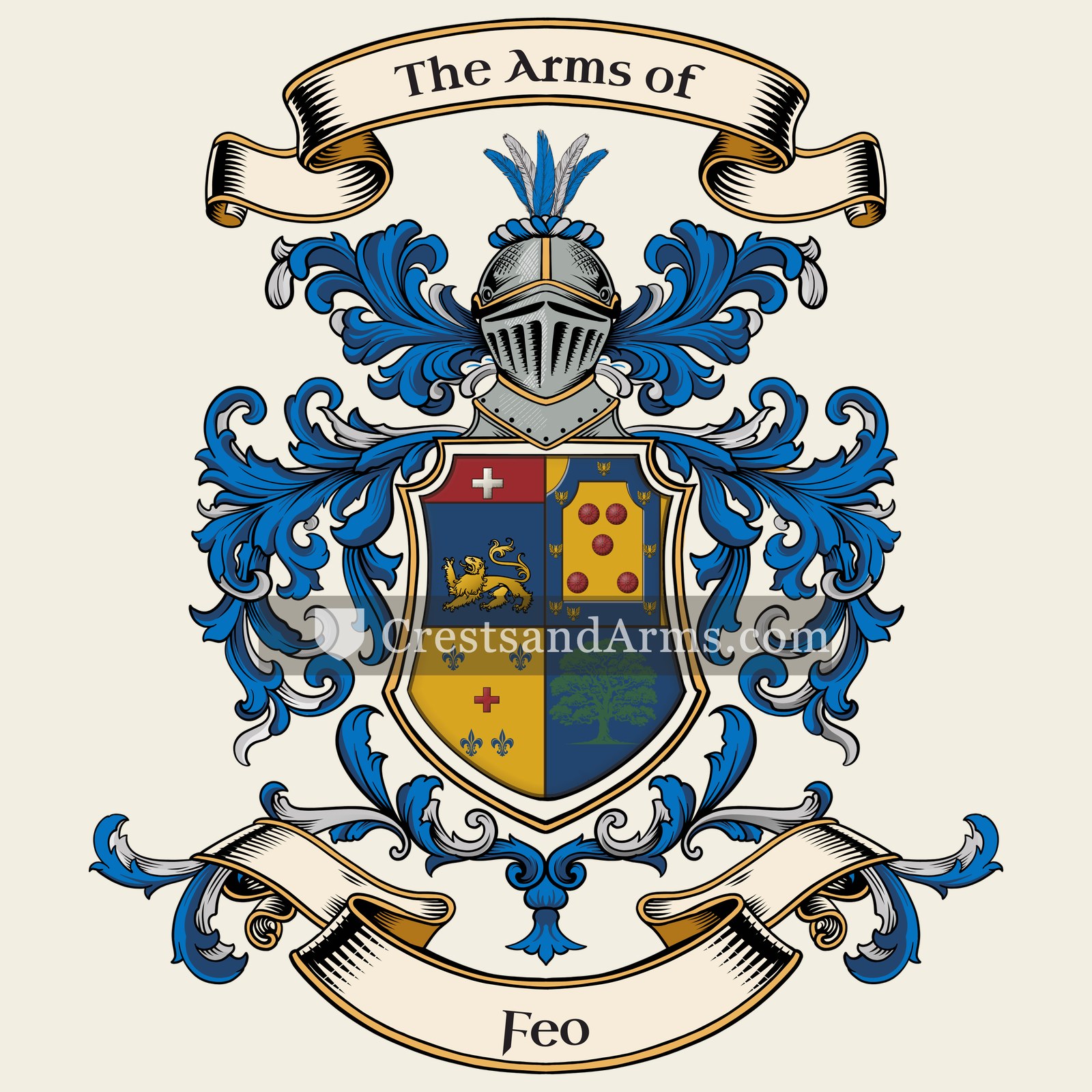 The Feo coat of arms
