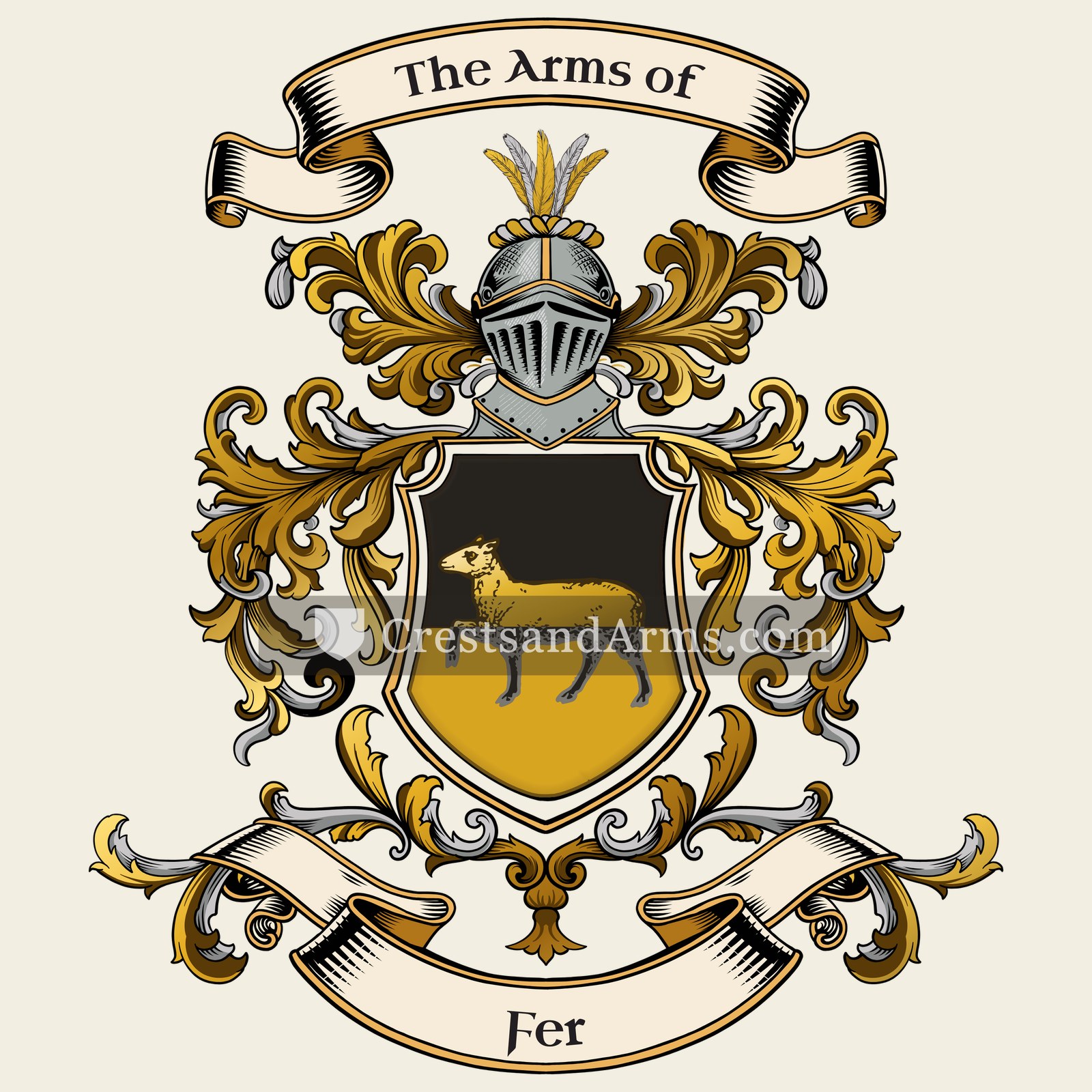 The Fer coat of arms