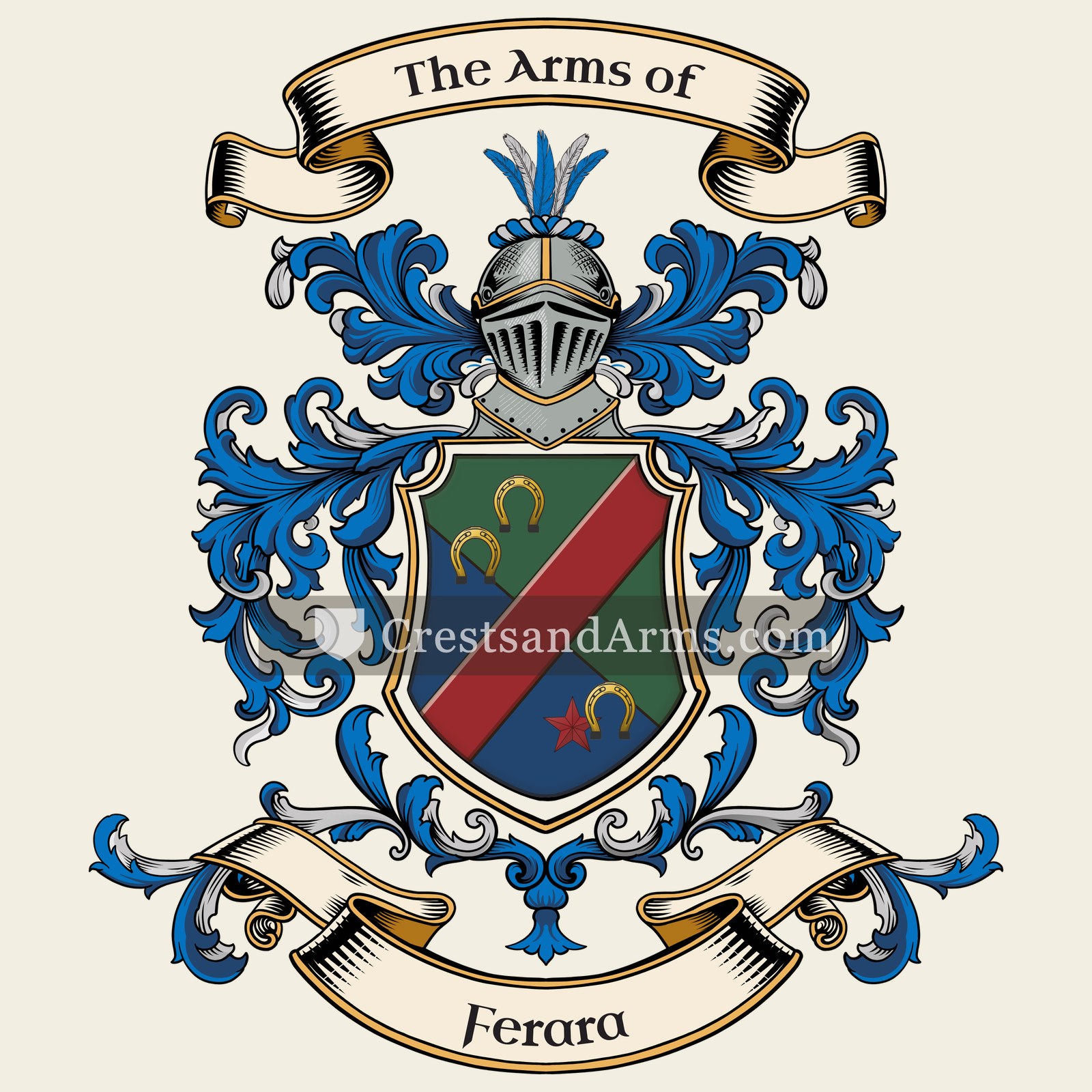 The Ferara coat of arms